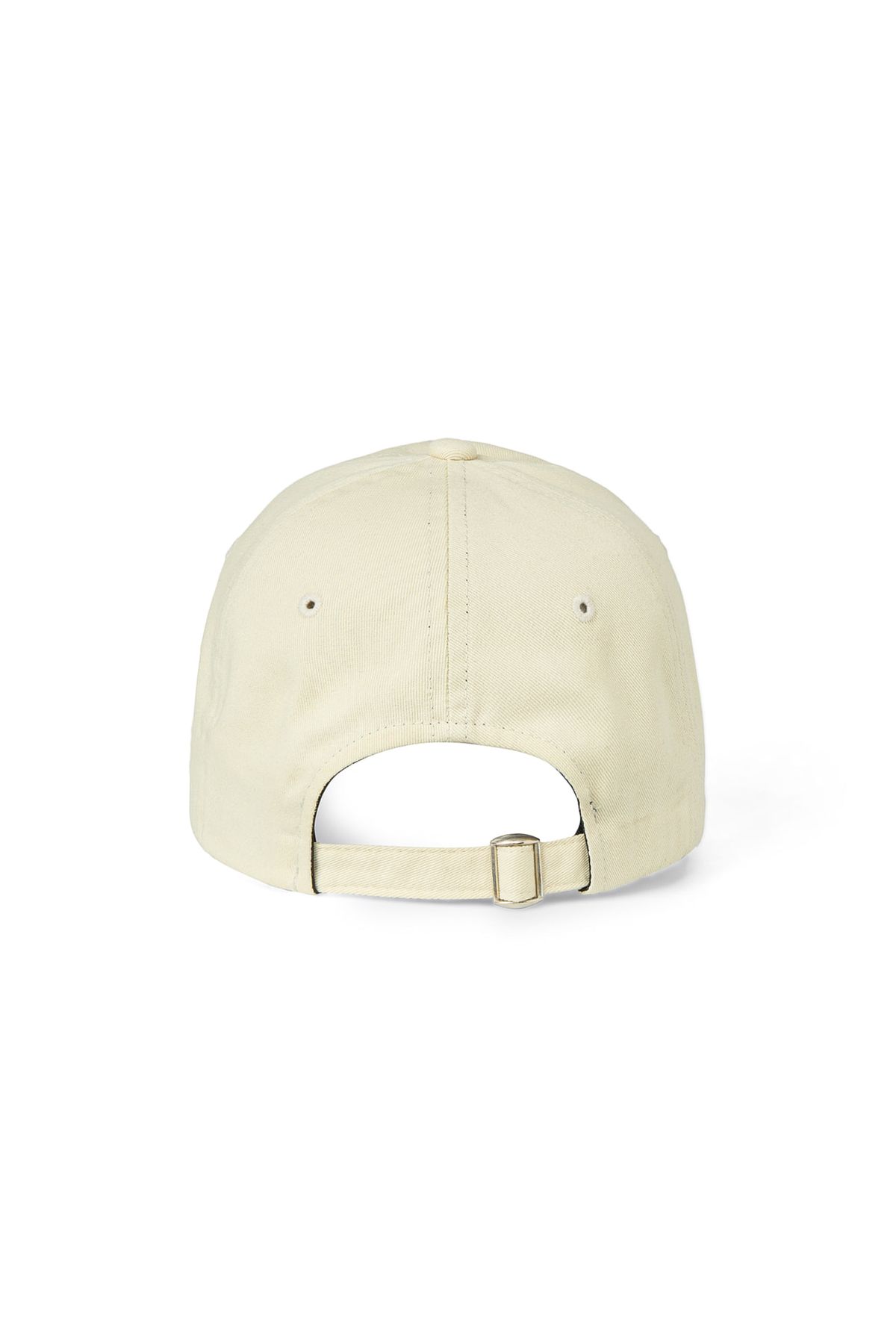 다이닛(DEINET) ESSENTIAL D LOGO BALL CAP IN IVORY