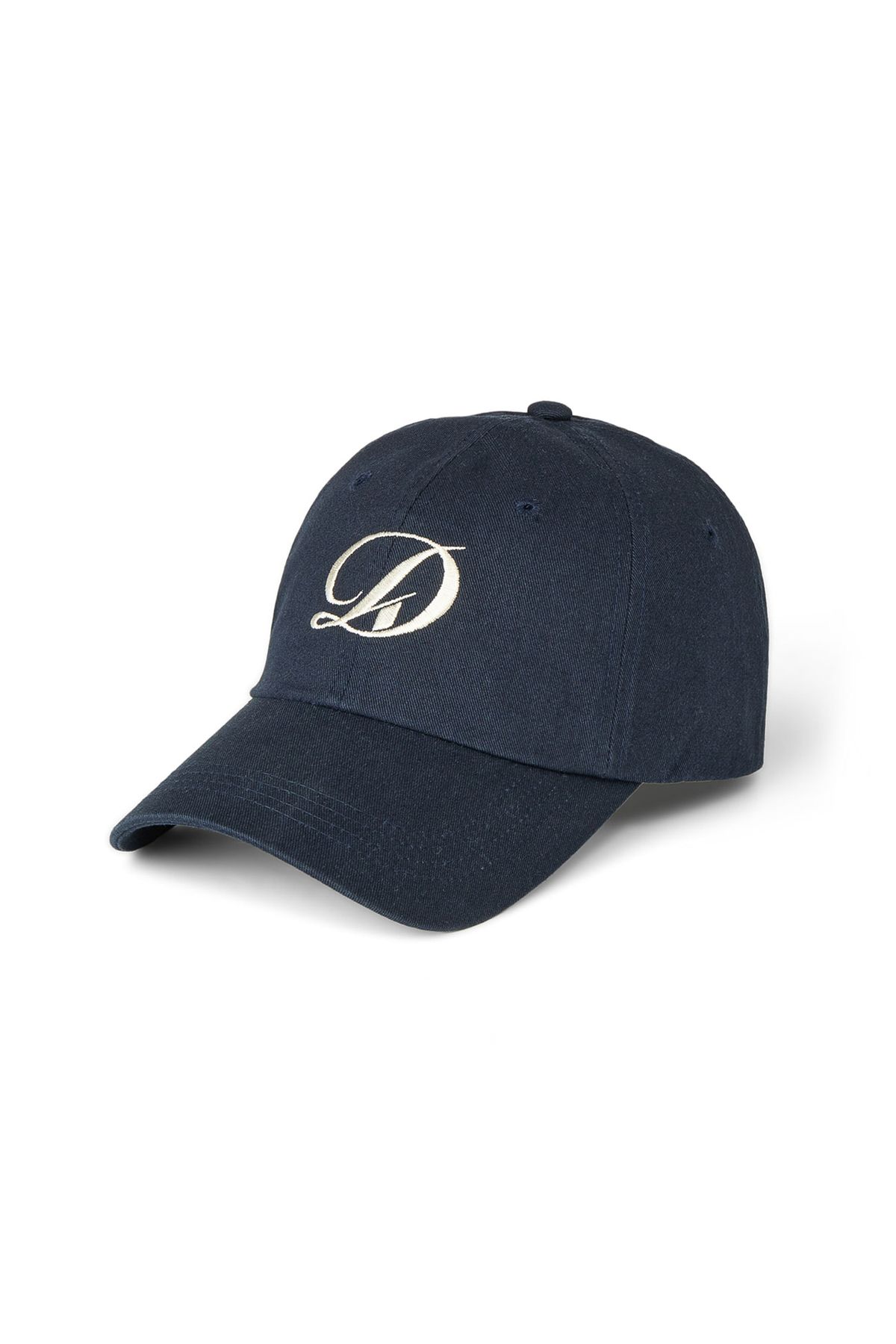 다이닛(DEINET) ESSENTIAL D LOGO BALL CAP IN NAVY