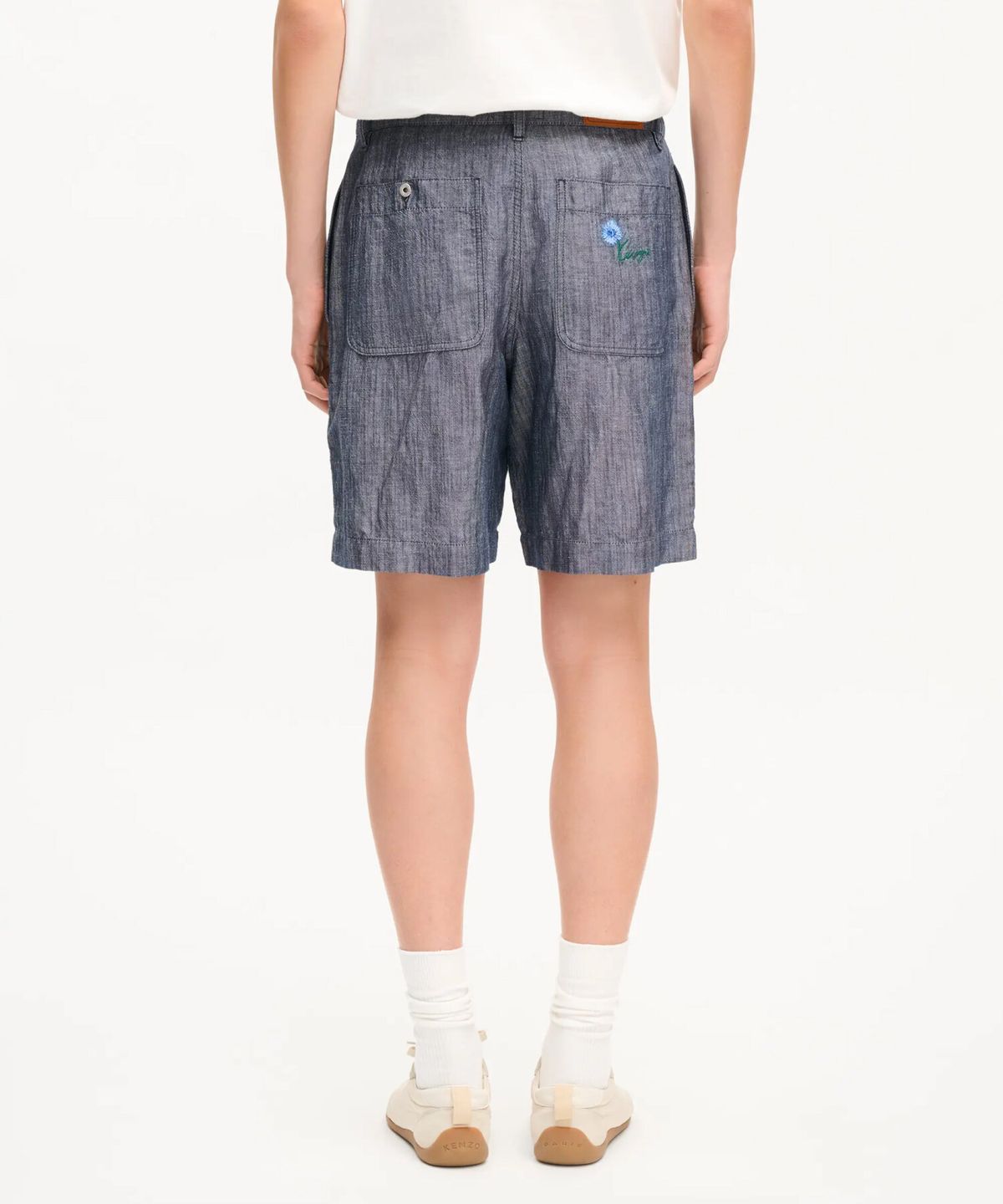 겐조(KENZO) 남성 겐조 튤립 스트레이트 쇼츠_K263AMPU01DBX