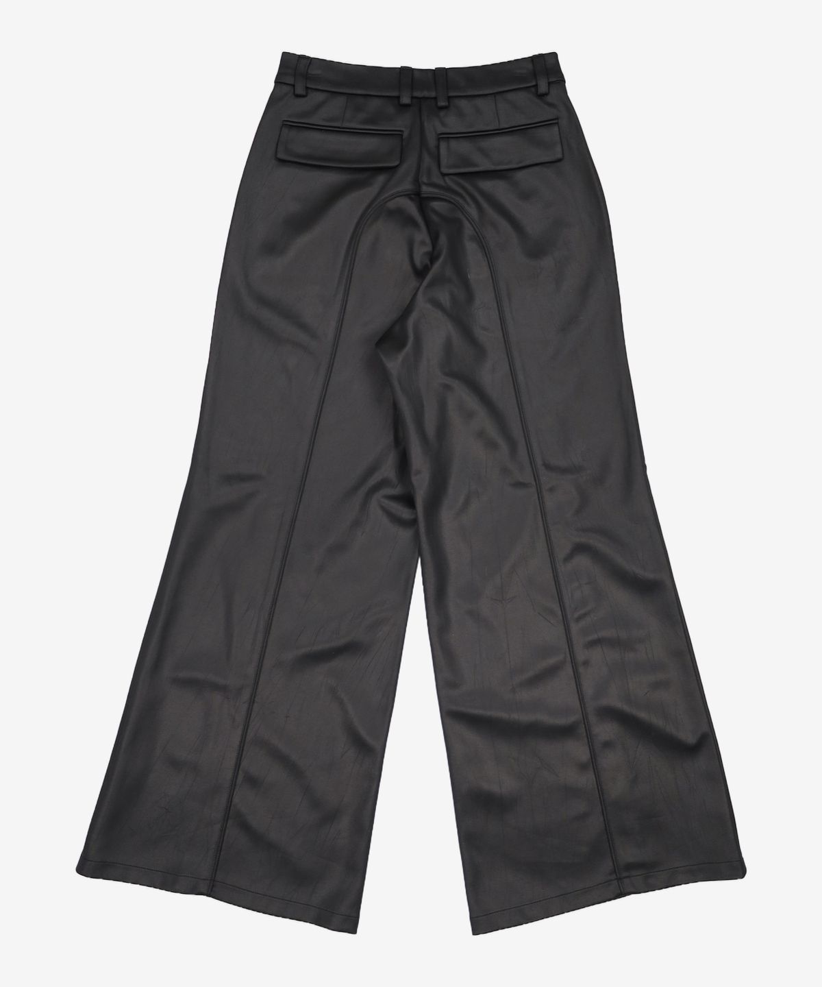 트리밍버드(TREEMINGBIRD) Suede Piping Classic Set-up Pants [ Charcoal ] 1