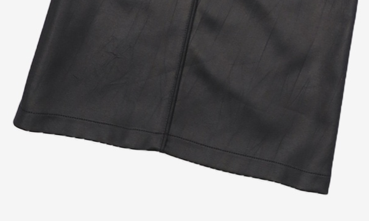 트리밍버드(TREEMINGBIRD) Suede Piping Classic Set-up Pants [ Charcoal ] 1