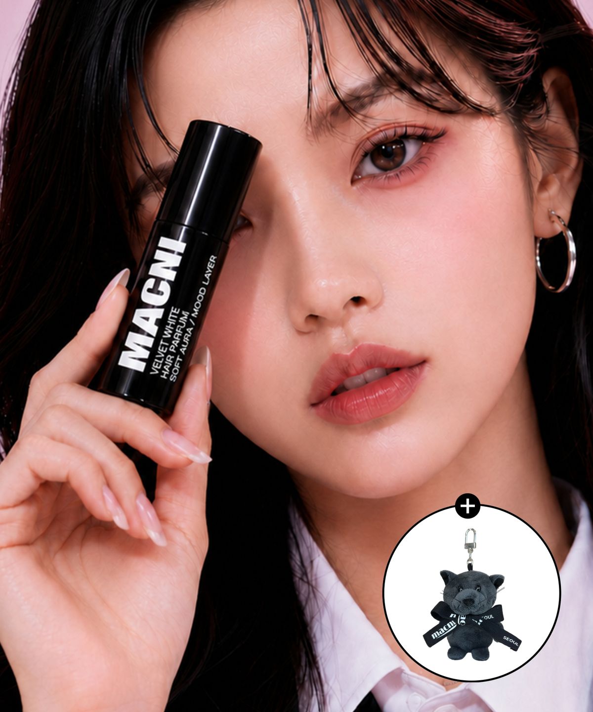 마크니 센트(MACNI SCENT) 헤어 퍼퓸 벨벳 화이트 5ml (+ 키링 증정)