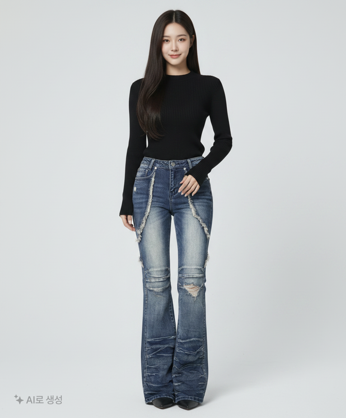 그레일즈(GRAILZ) 청/데님 팬츠 1