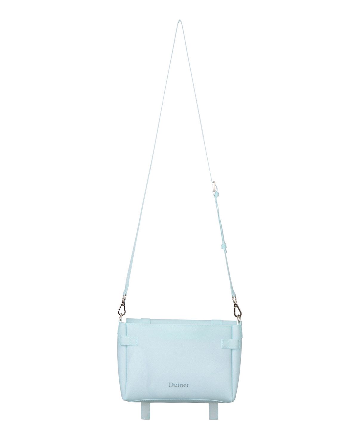 다이닛(DEINET) JELLY POINT CROSS BAG IN ICE BLUE