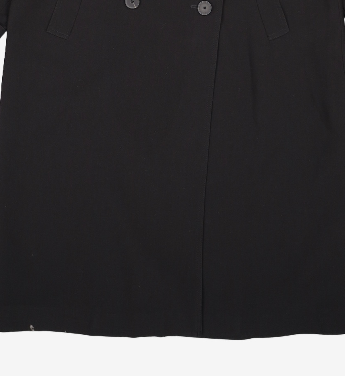 미쏘(MIXXO) 더블버튼 베이직 트렌치 코트 MIWJTC31PB M