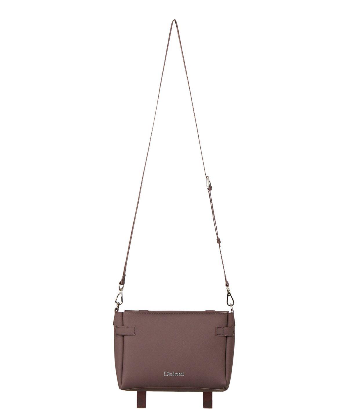 다이닛(DEINET) JELLY POINT CROSS BAG IN BROWN