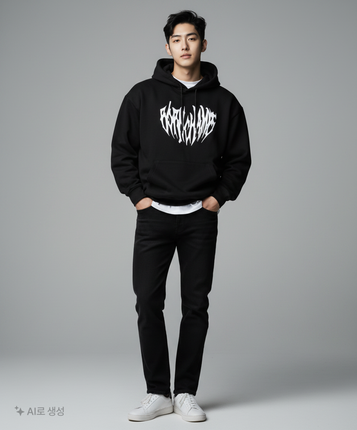 본챔스(BORN CHAMPS) 후드 티셔츠 L
