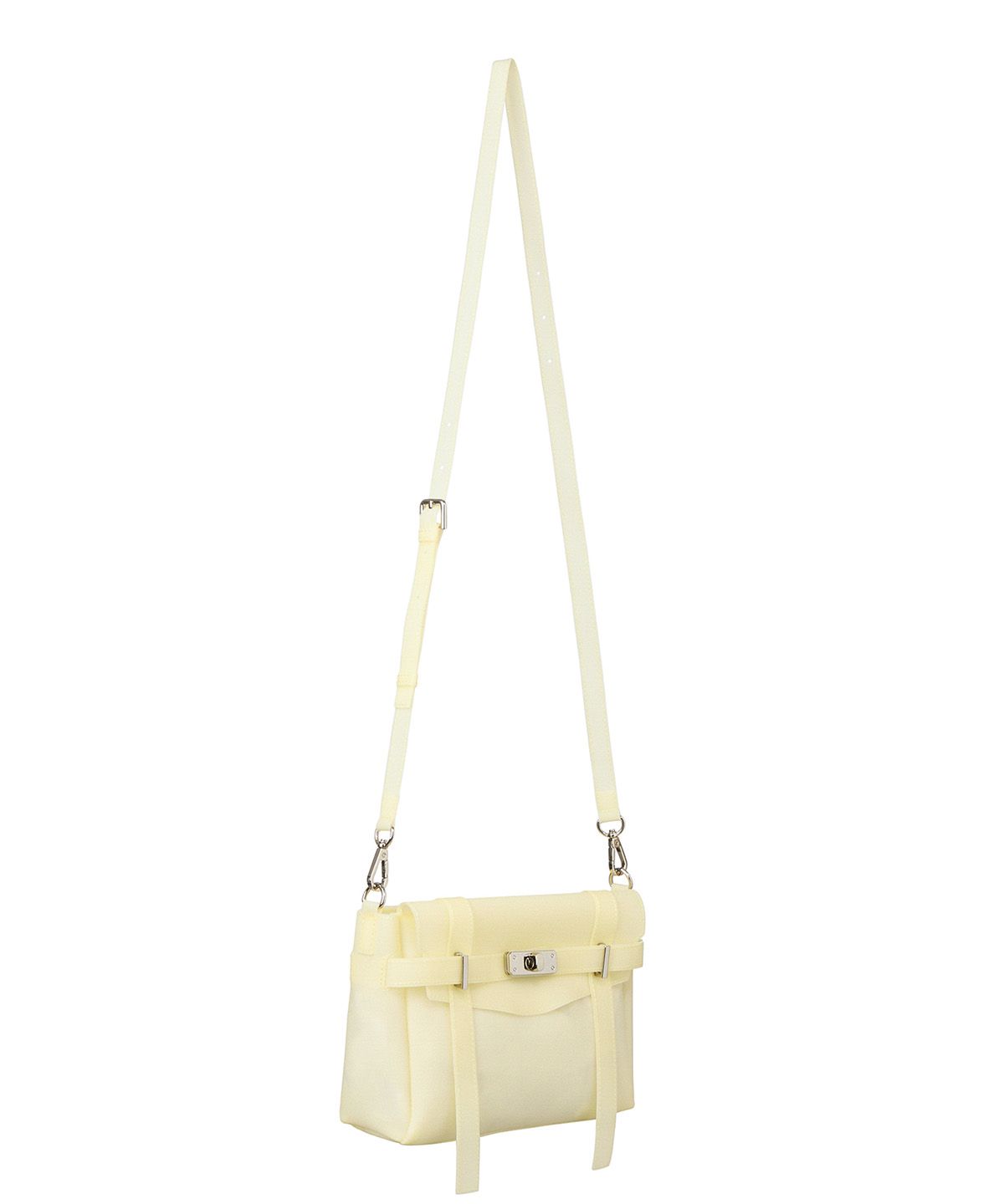 다이닛(DEINET) JELLY POINT CROSS BAG IN BUTTER