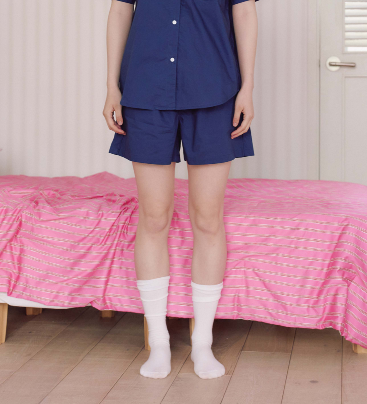 핀카(FINCA) BL003 클래식 쇼츠_네이비 블레이저 2SIZES
