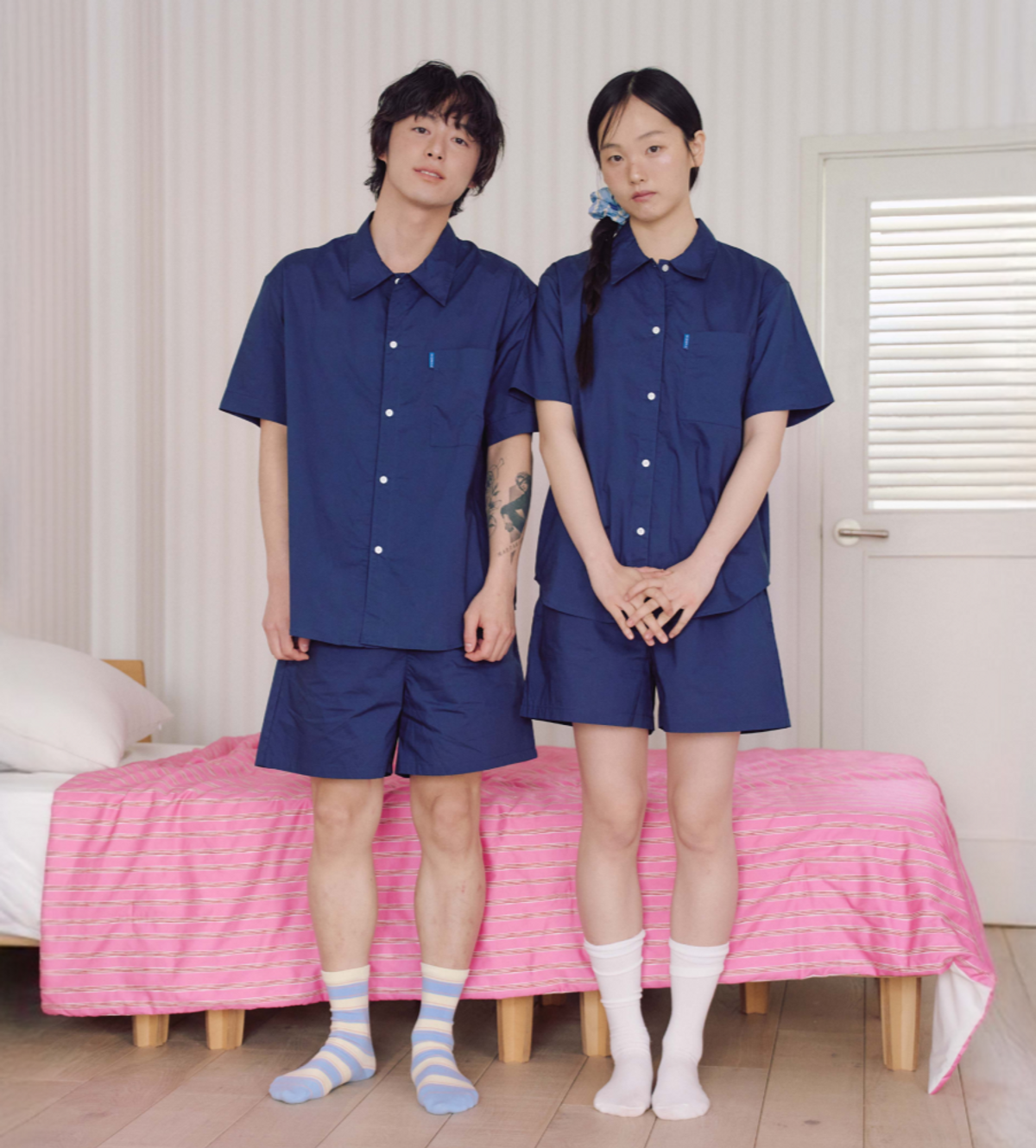 핀카(FINCA) BL003 클래식 쇼츠_네이비 블레이저 2SIZES
