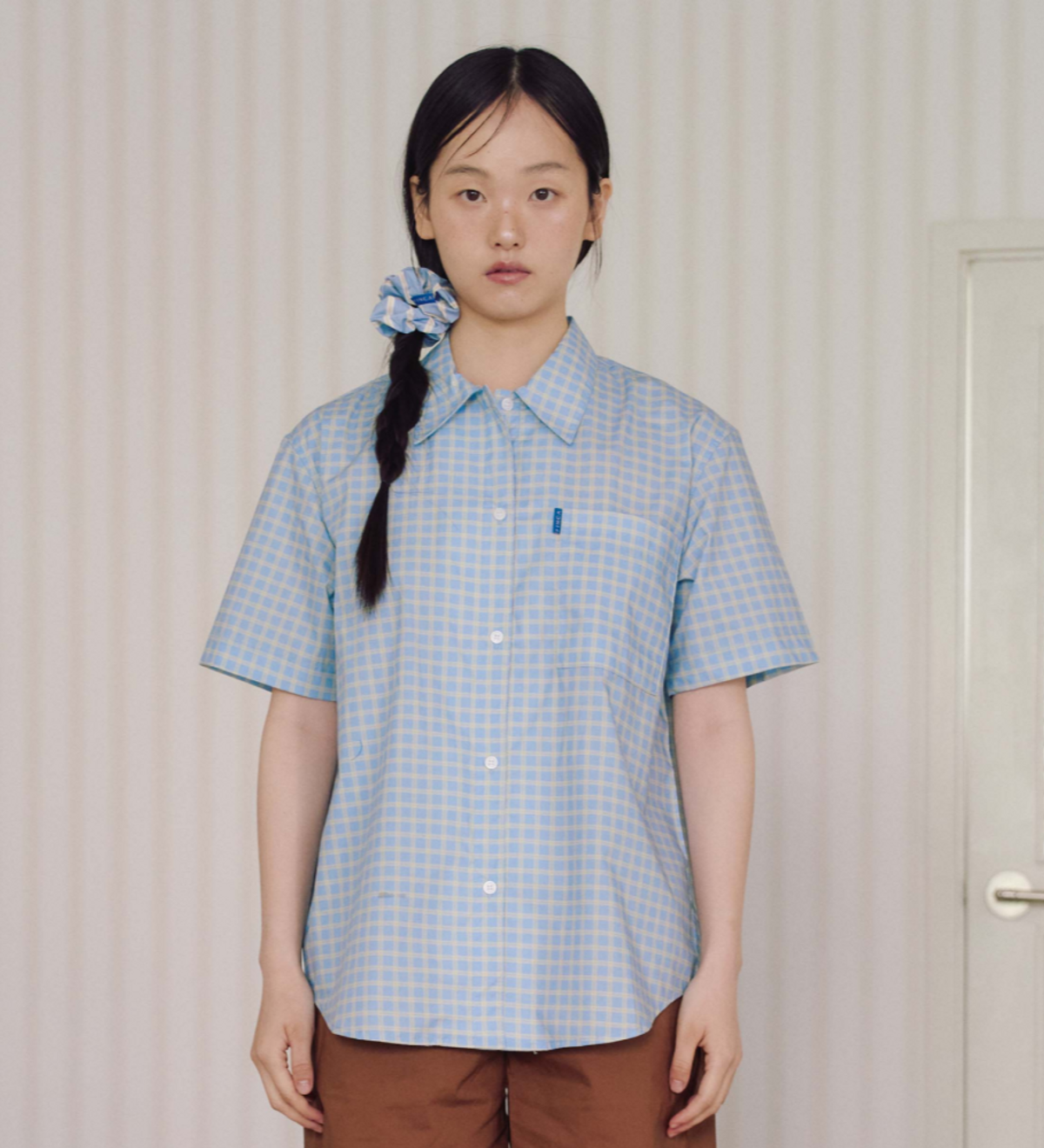 핀카(FINCA) YE104 클래식 반셔츠_ 빈티지 레몬스퀘어 2SIZES