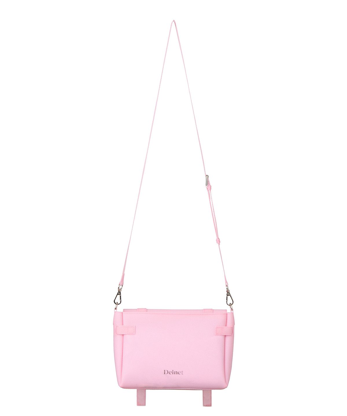 다이닛(DEINET) JELLY POINT CROSS BAG IN PINK