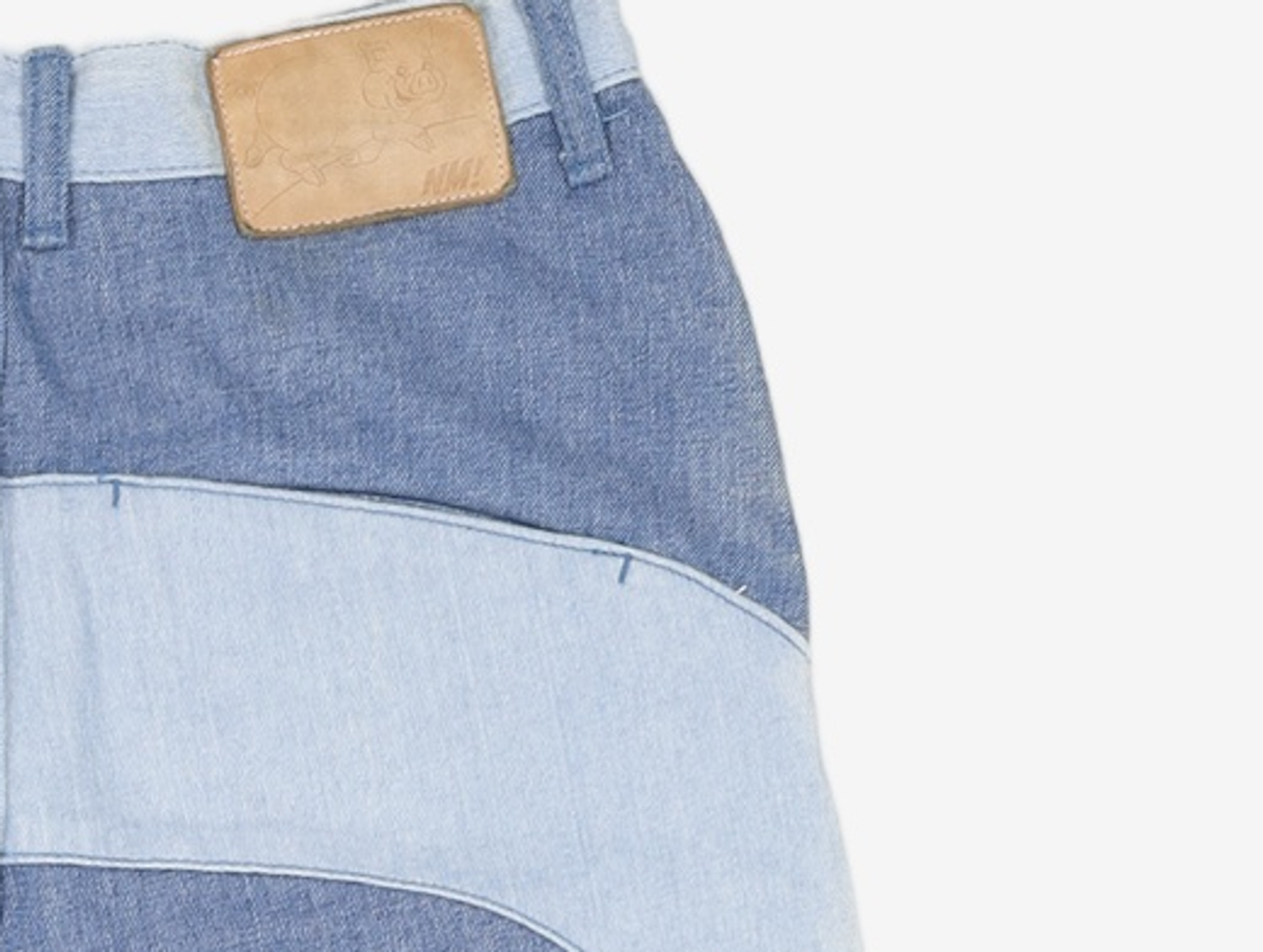 노매뉴얼(NOMANUAL) A.P DENIM PANTS - BLUE M