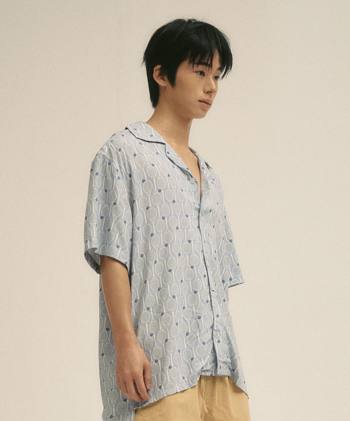빌라레이(VILLA RAY) 테니스 클럽 아카이브 남성 비스코스 셔츠