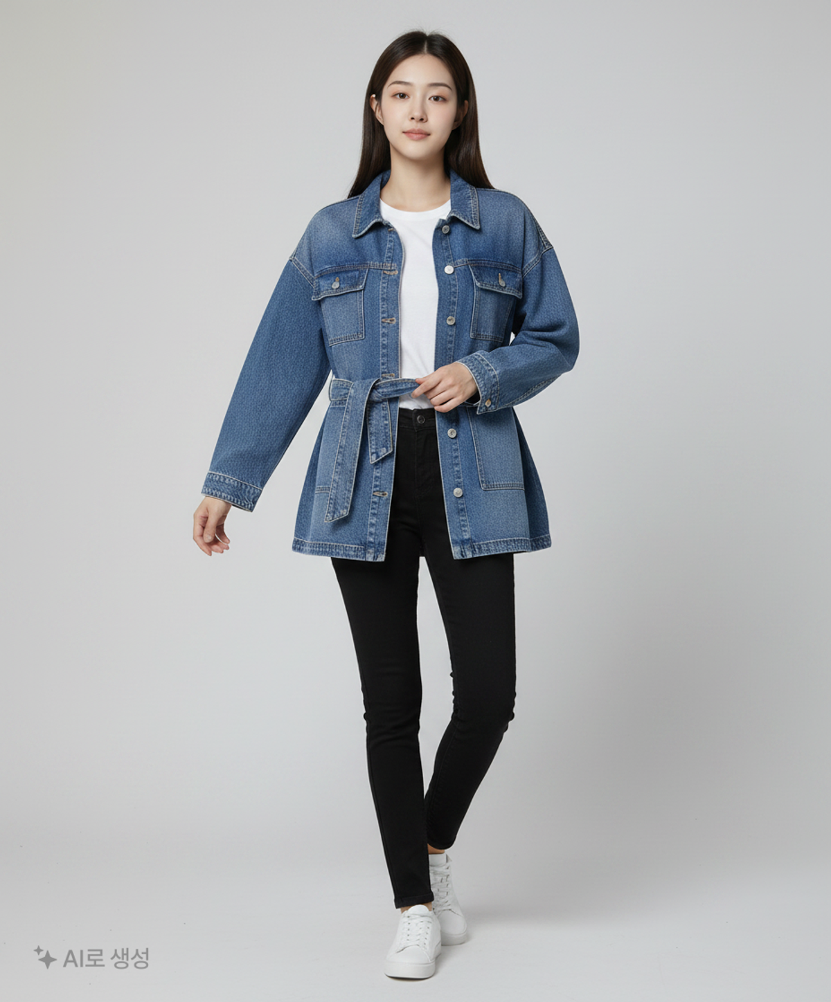 에이치앤엠(H&M) 데님/트러커 재킷 XL
