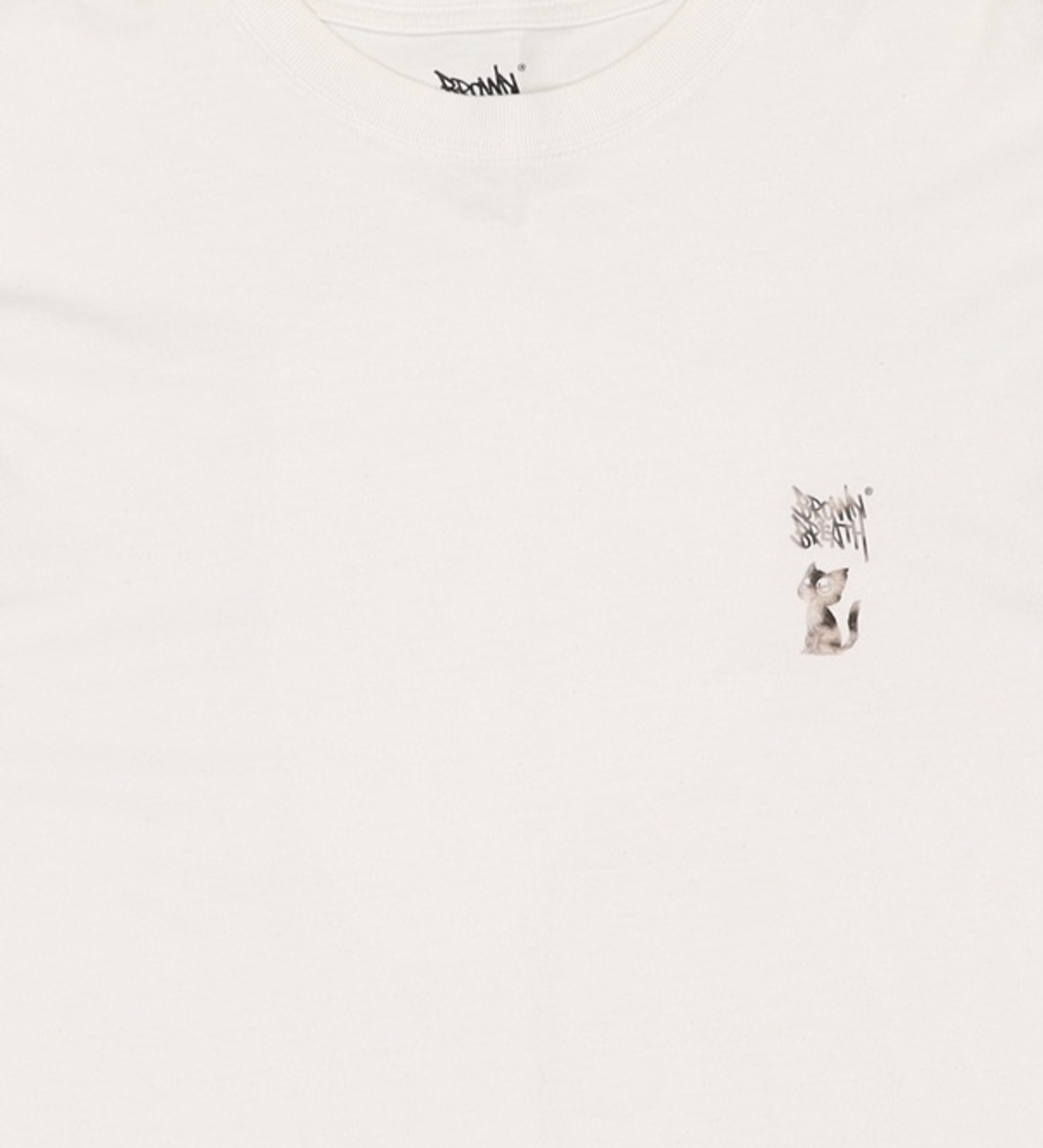 브라운브레스(BROWNBREATH) KITTY TAG TEE - WHITE M