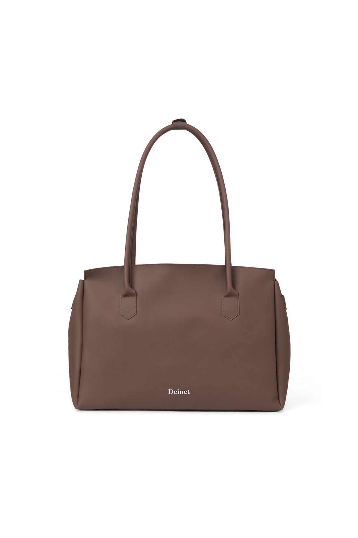 다이닛(DEINET) JELLY TWO-WAY BIG BAG IN BROWN