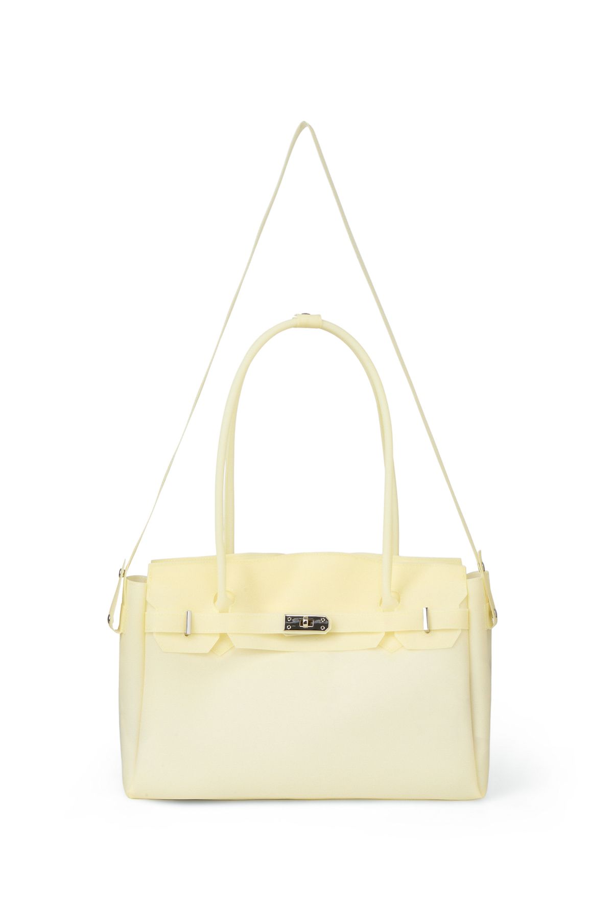 다이닛(DEINET) JELLY TWO-WAY BIG BAG IN BUTTER