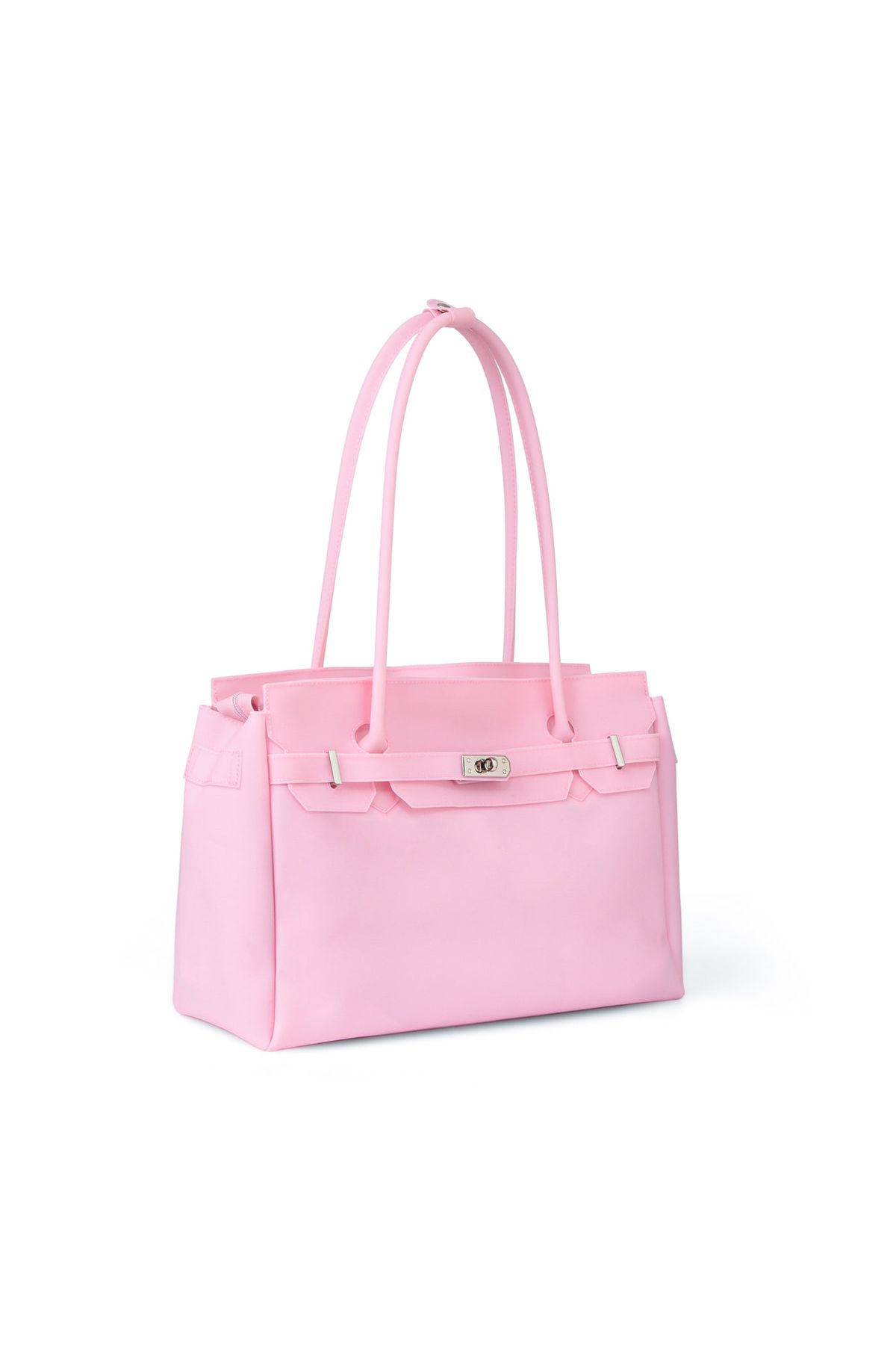 다이닛(DEINET) JELLY TWO-WAY BIG BAG IN PINK