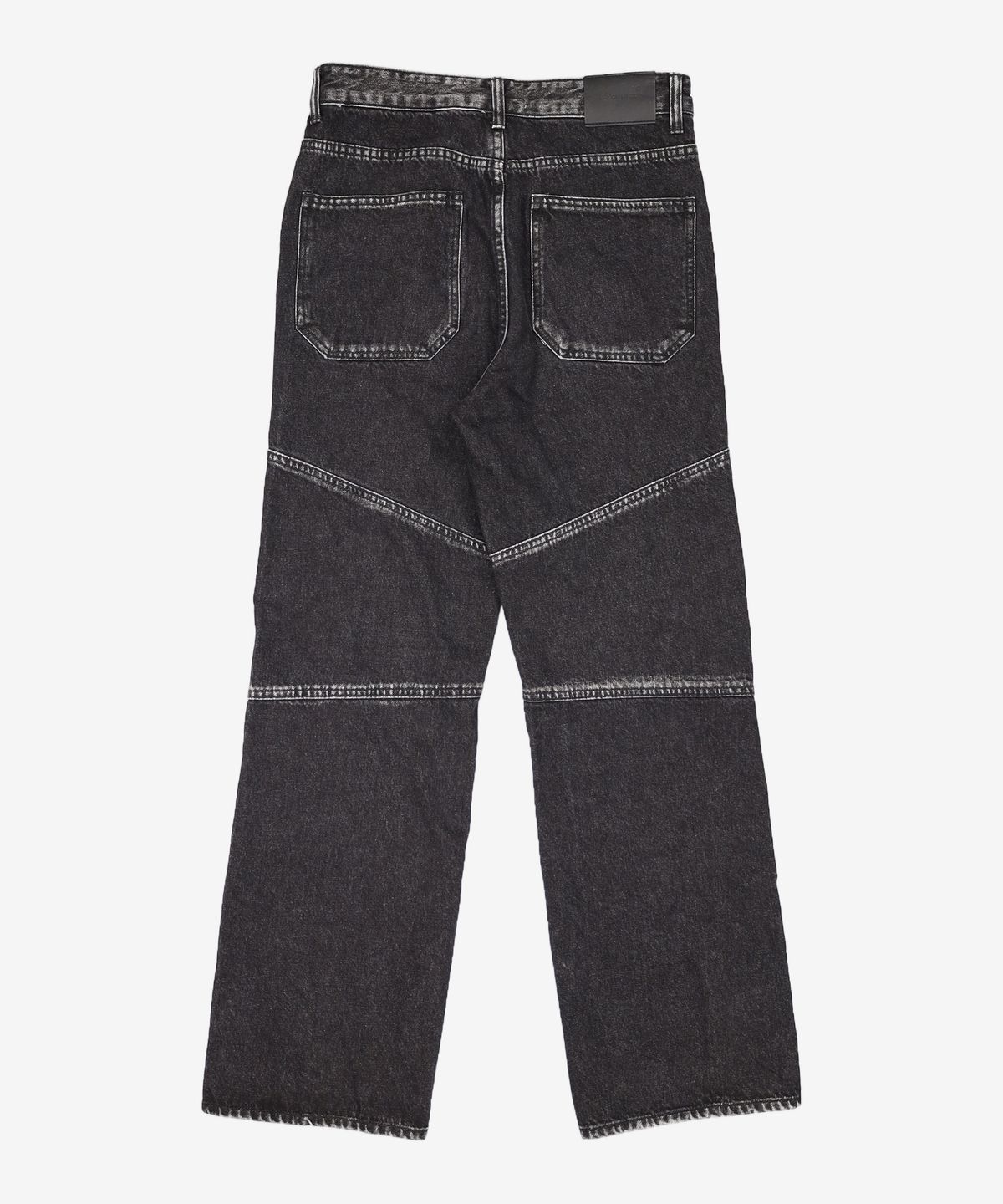 메종미네드(MAISON MINED) GREY POINTED WIDE DENIM 46