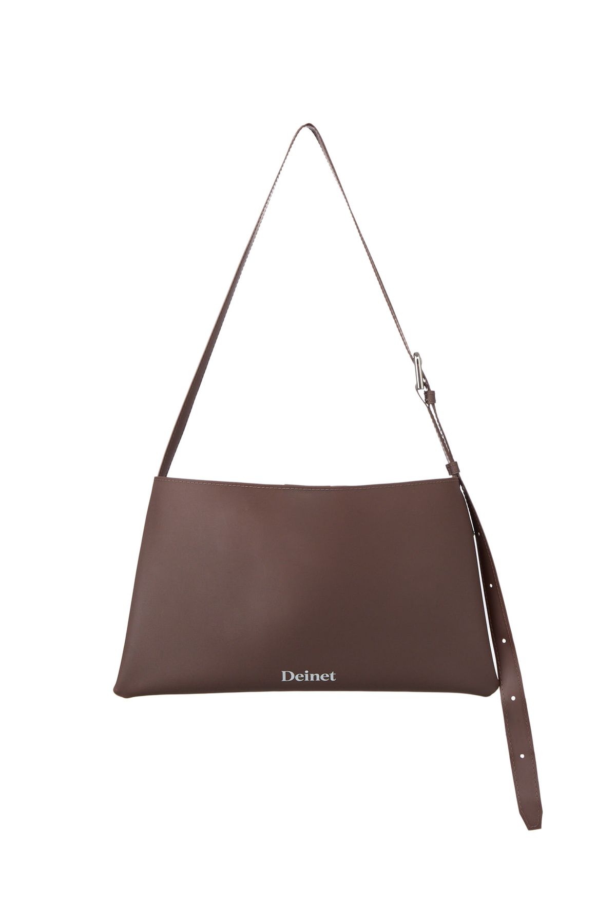 다이닛(DEINET) JELLY TWO-WAY MIDDLE BAG IN BROWN