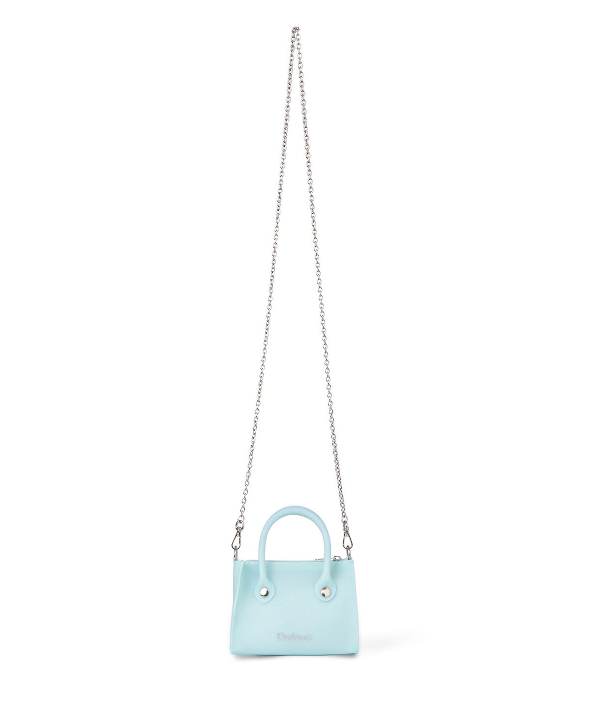 다이닛(DEINET) JELLY CHAIN MINI BAG IN ICE BLUE