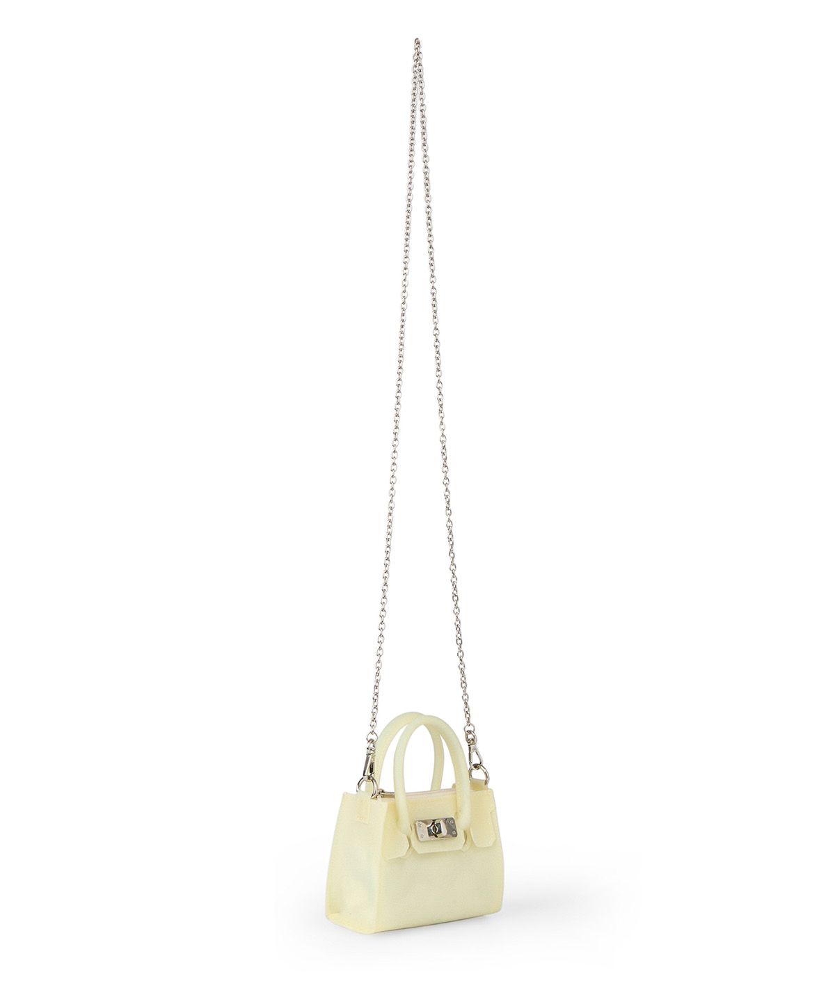 다이닛(DEINET) JELLY CHAIN MINI BAG IN BUTTER