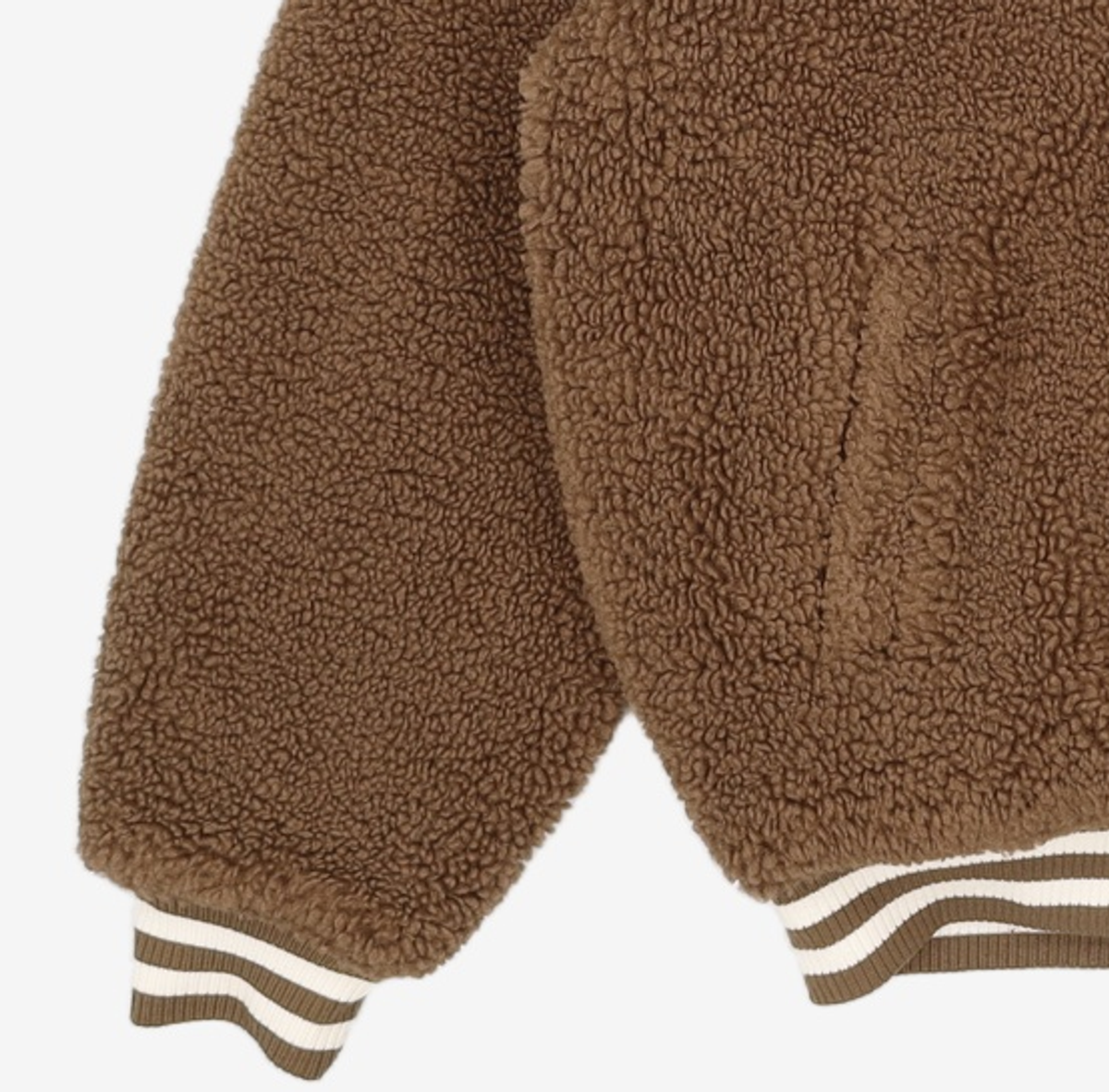 카테고리9(CATEGORY9) FLEECE PADDED TEDDY JACKET_DARK BROWN FREE