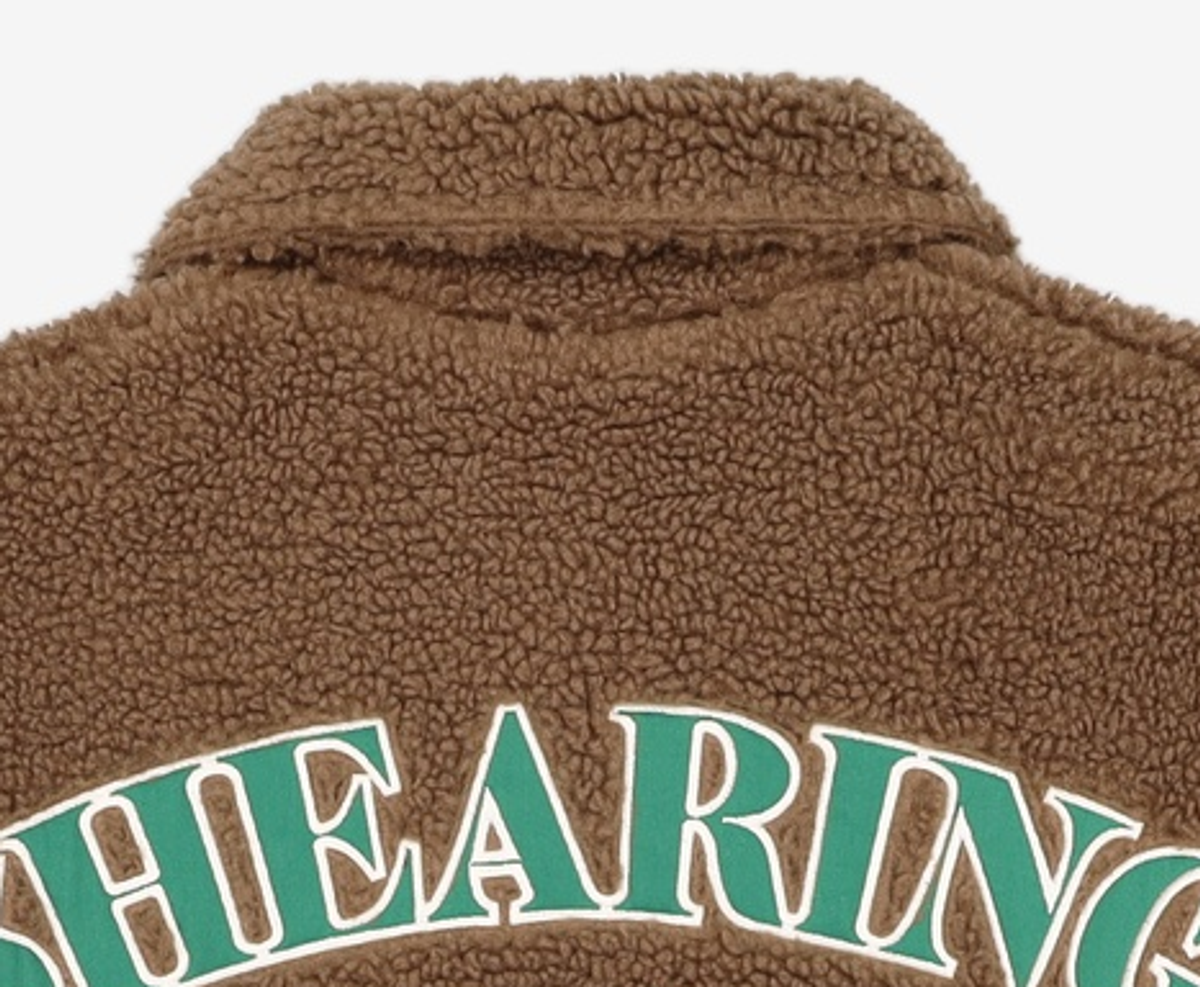 카테고리9(CATEGORY9) FLEECE PADDED TEDDY JACKET_DARK BROWN FREE