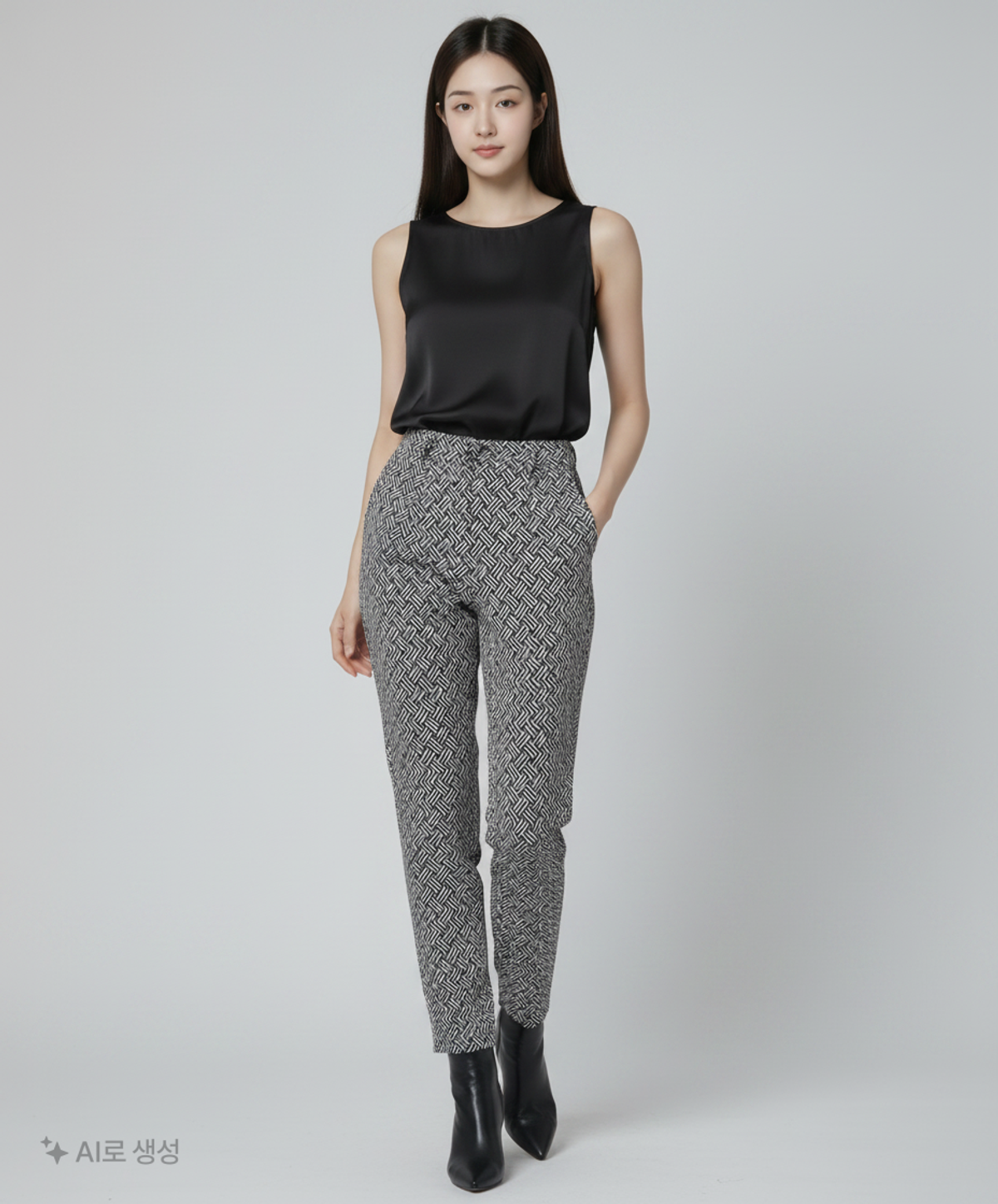 르샵 블랙(Leshop BLACK) 슈트 팬츠/슬랙스 S