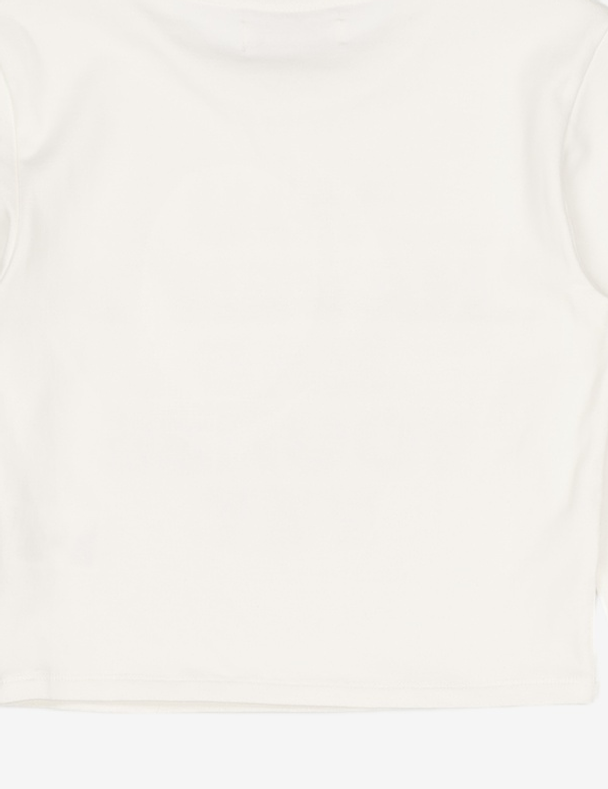 유희(YOUHEE) YOUHEE LETTERING LONG SLEEVE WHITE FREE