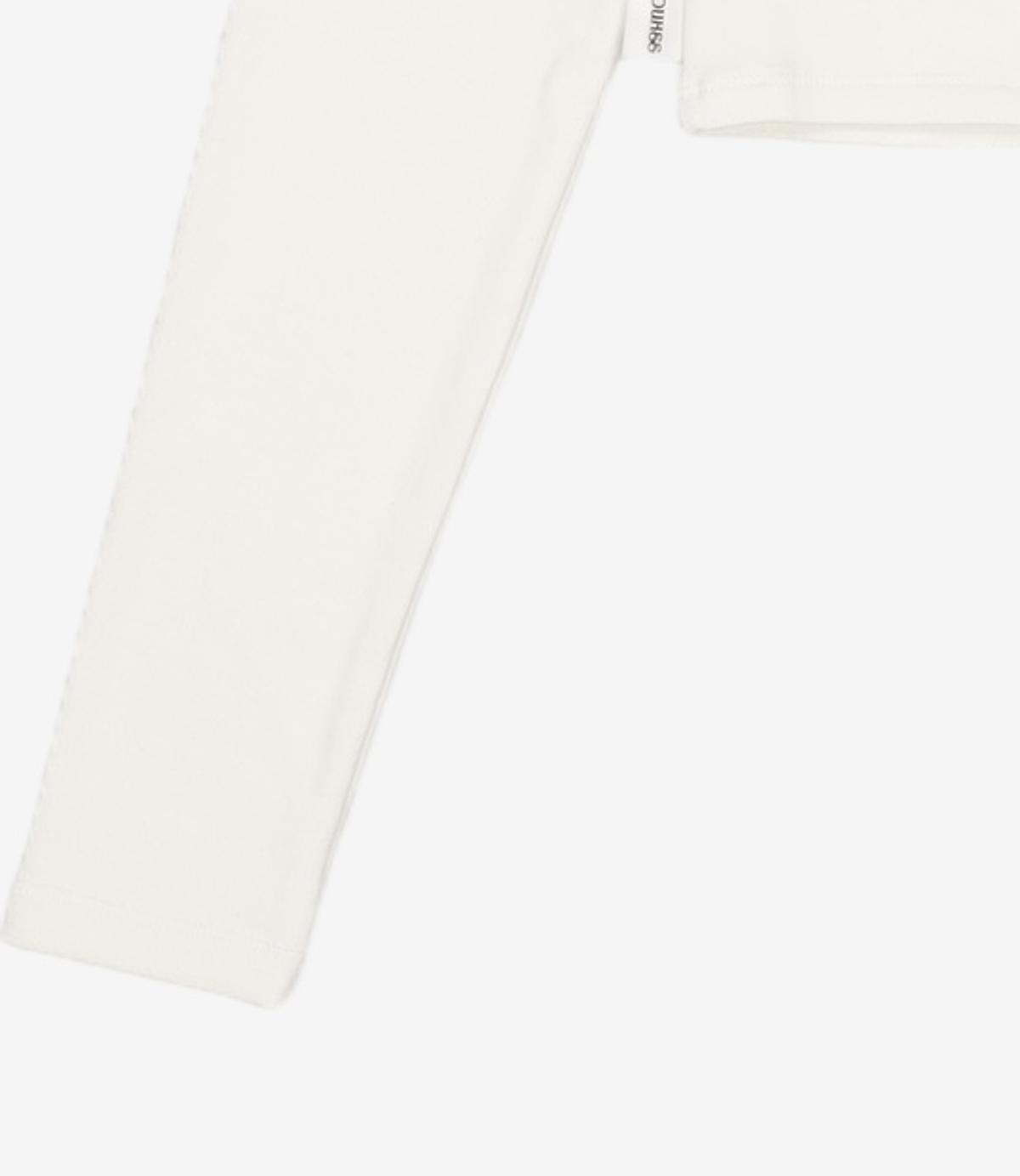 유희(YOUHEE) YOUHEE LETTERING LONG SLEEVE WHITE FREE