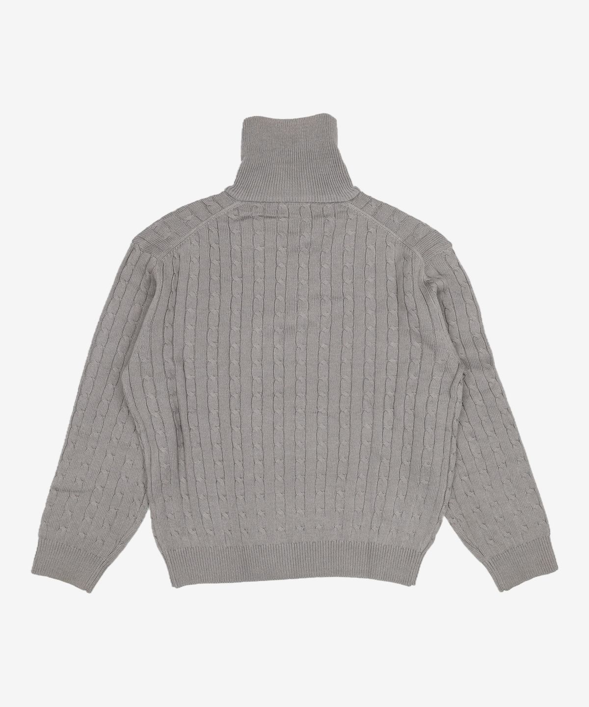 키뮤어(KIIMUIR) 워셔블 케이블니트 하프집업_6 COLOR XL