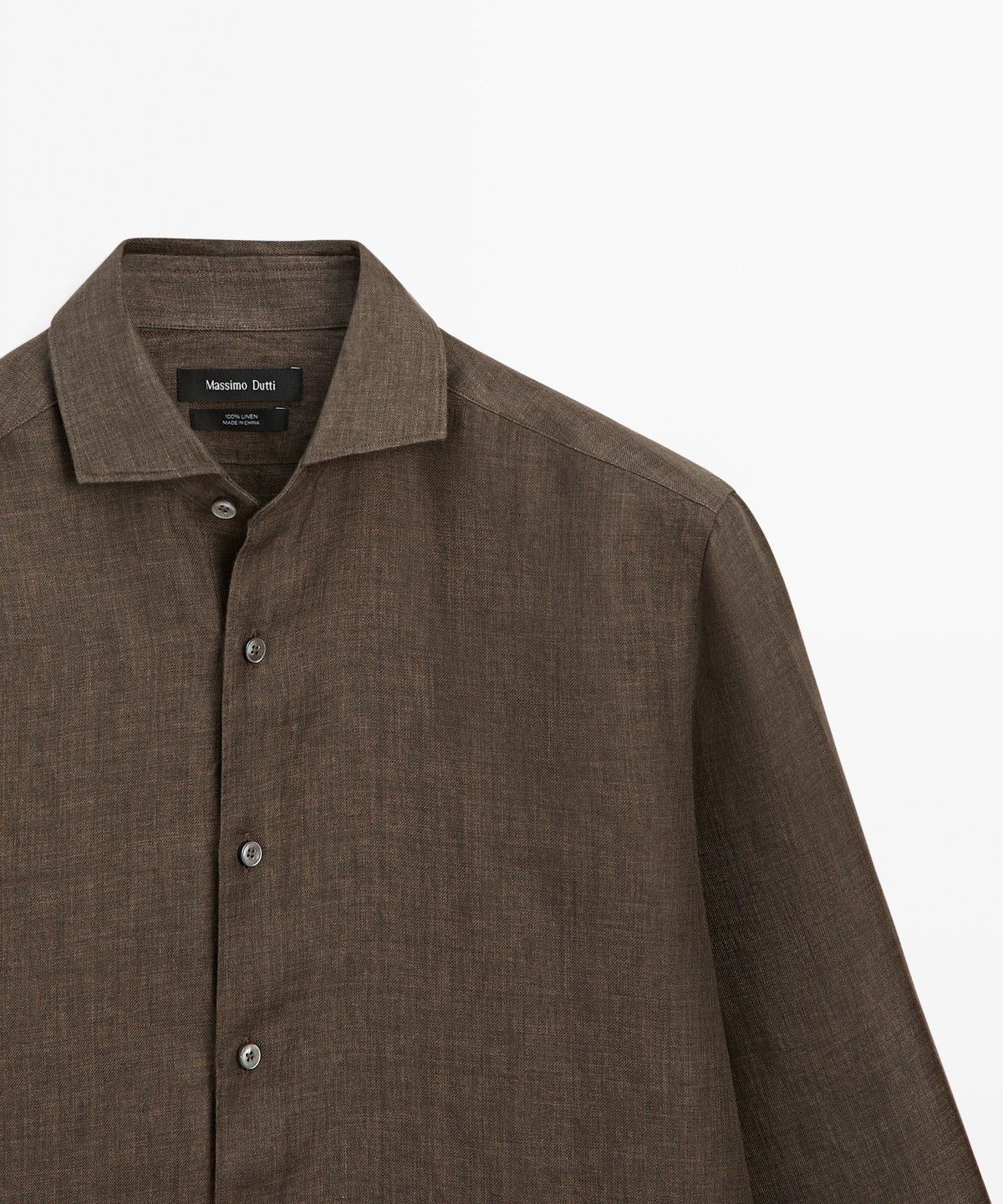 마시모두띠(MASSIMO DUTTI) 100% 린넨 셔츠