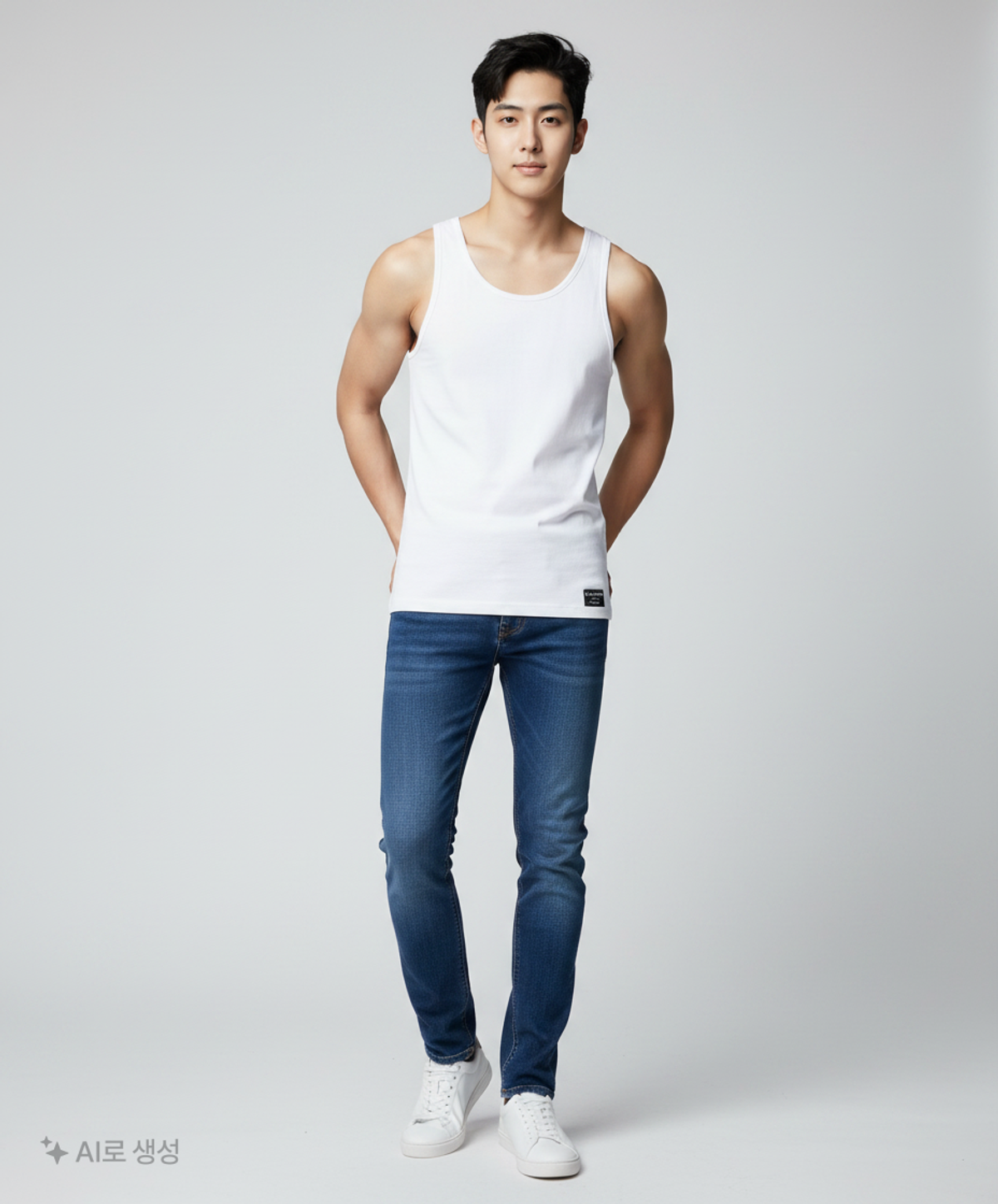 캘빈클라인 진(CALVIN KLEIN JEANS) 나시/민소매 티셔츠 S