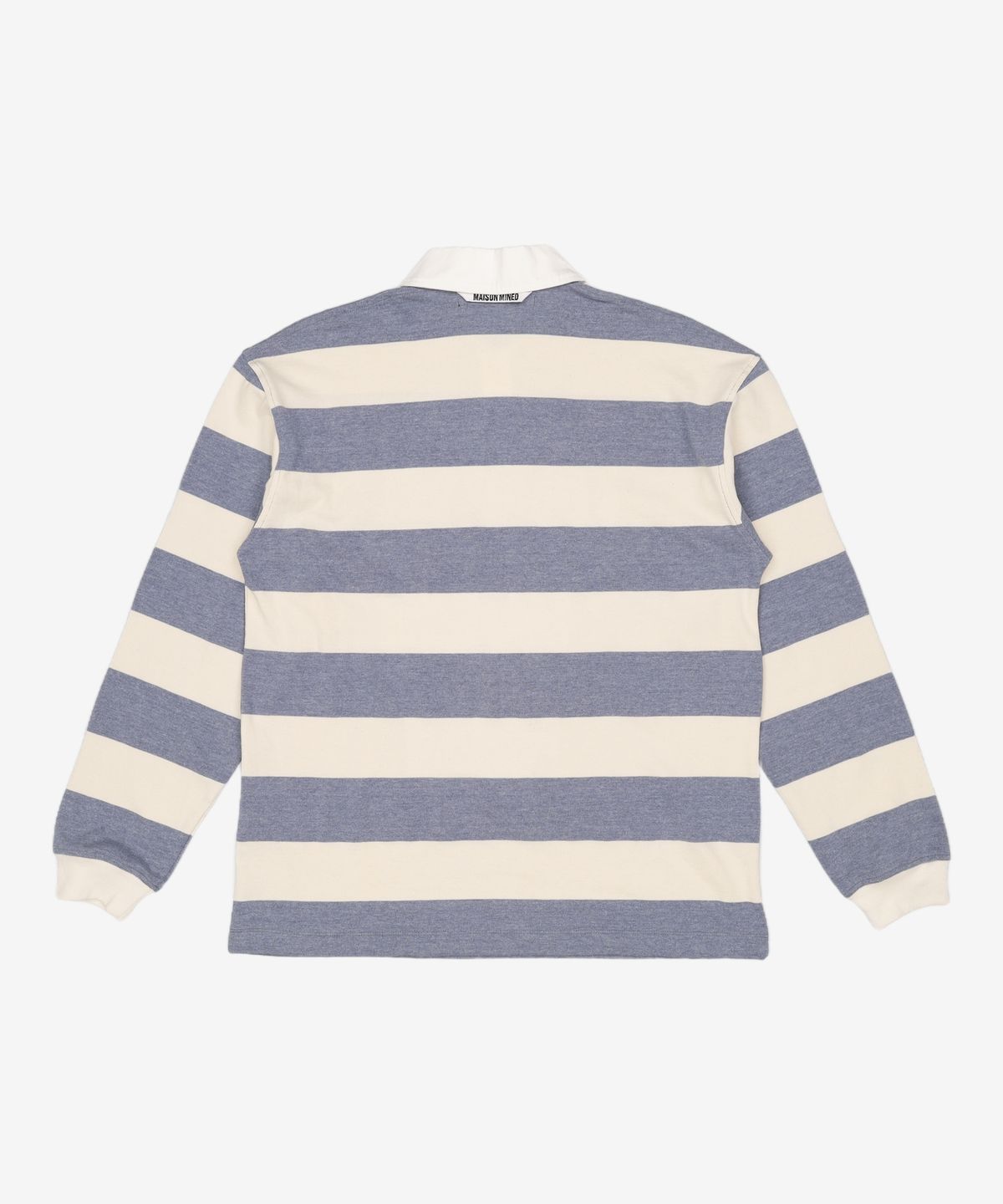 메종미네드(MAISON MINED) DOODLE HEART RUGBY T SHIRT SKY BLUE S