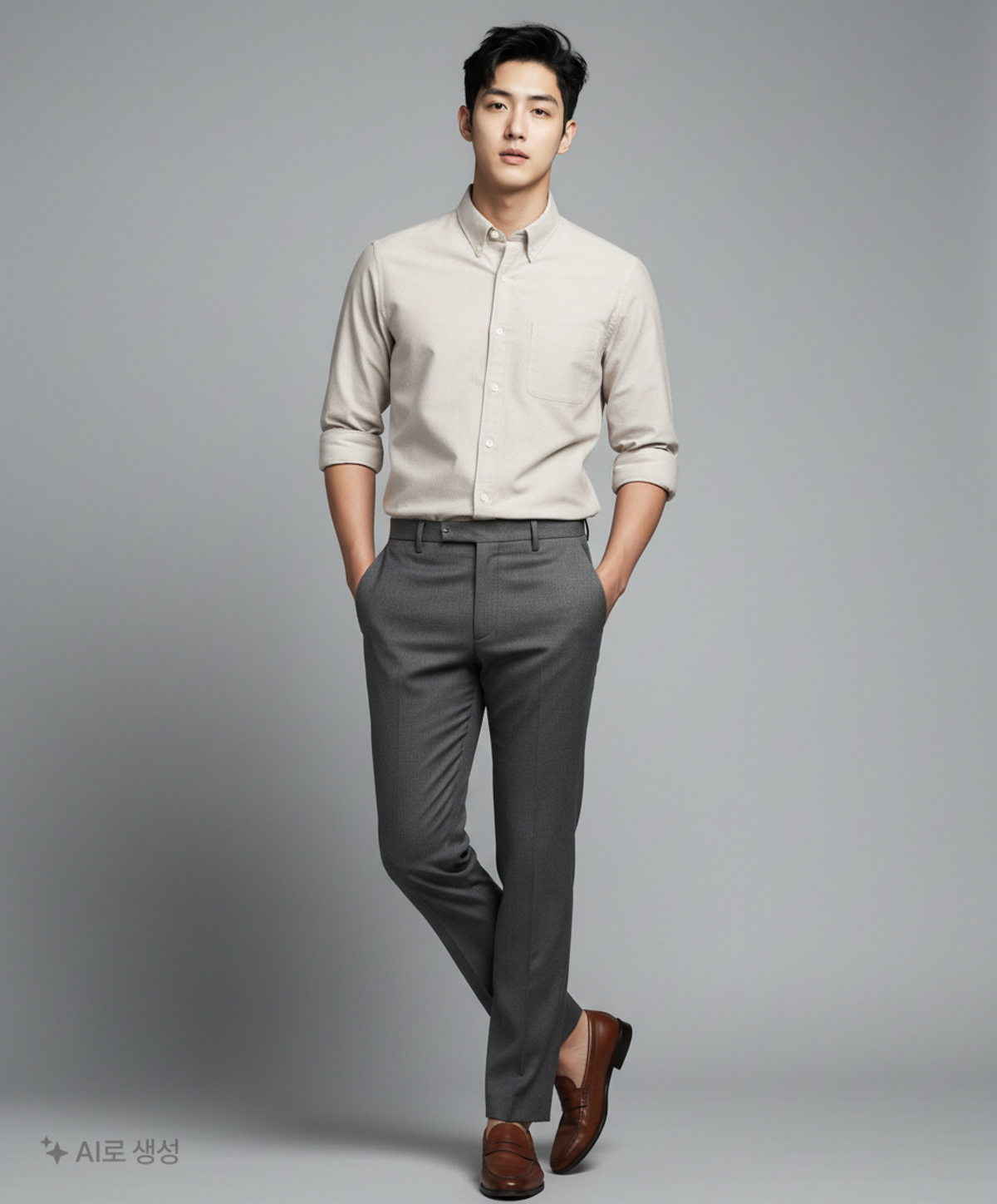 유니클로(UNIQLO) 캐주얼 셔츠 L
