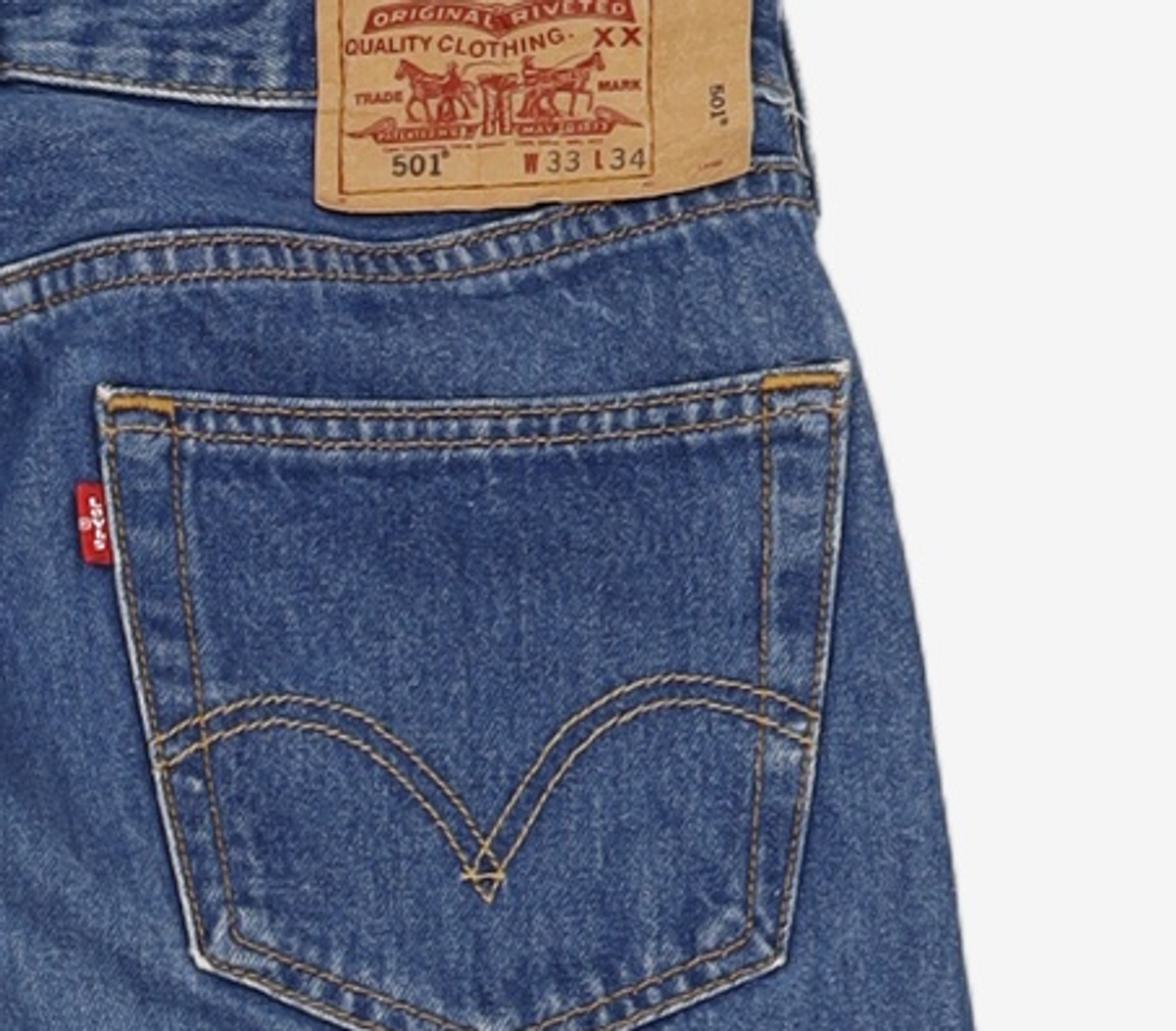 리바이스(LEVI'S) 청/데님 팬츠 L