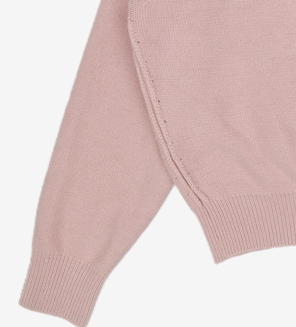 라그랑지(LAGRANGE) WOOL CASH COLLAR KNIT CARDIGAN PALE PINK M