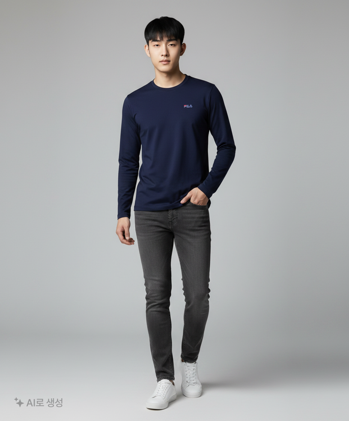 휠라(FILA) 긴소매 티셔츠 100