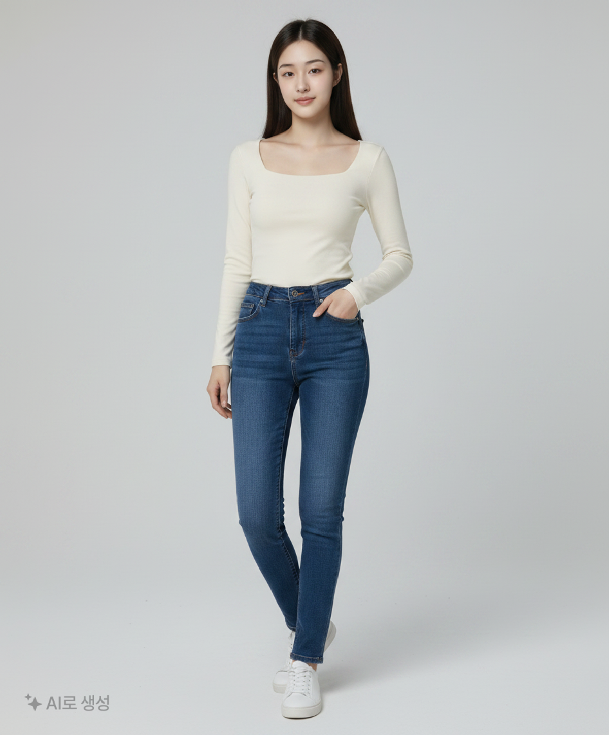 스파오(SPAO) 긴소매 티셔츠 L