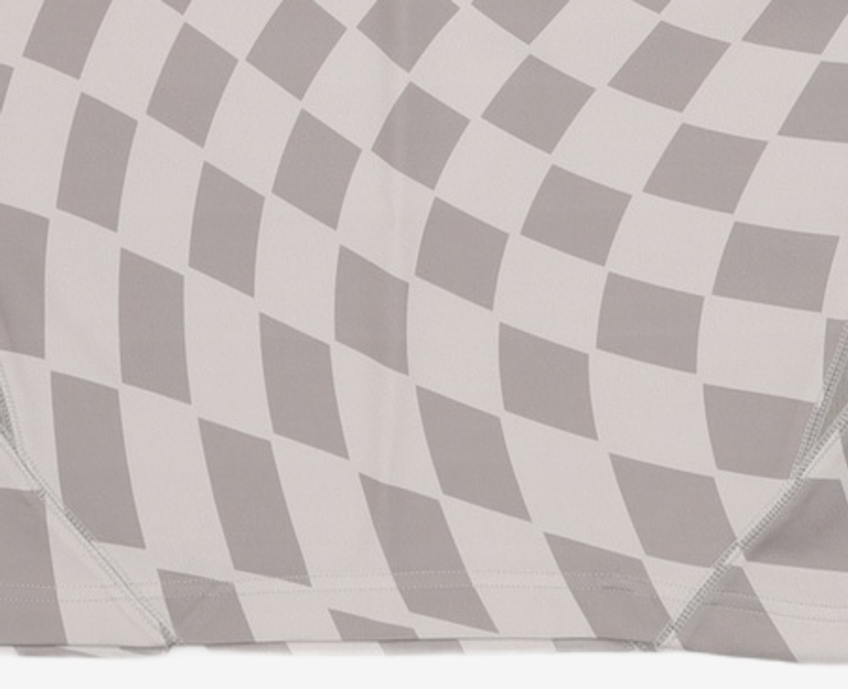 팀코믹스(TIMCOMIX) SIEMPRE CHECKERBOARD SOCCER JERSEY LIGHT GRAY 0