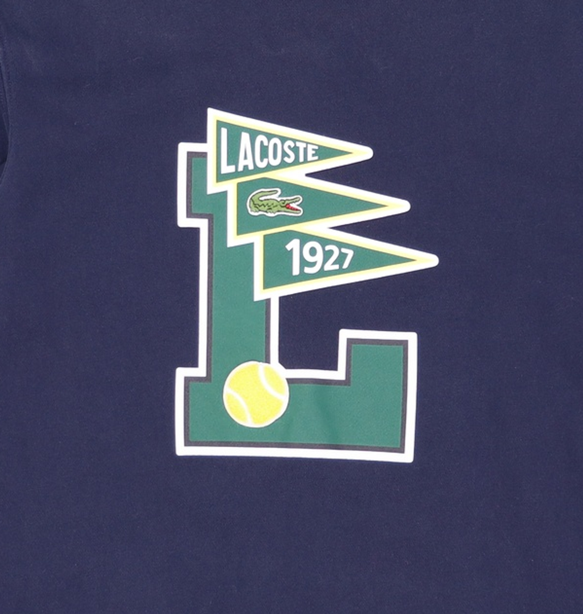 라코스테(LACOSTE) 남성 뱃지 프린트 풀오버 SH7419-51N 166 M