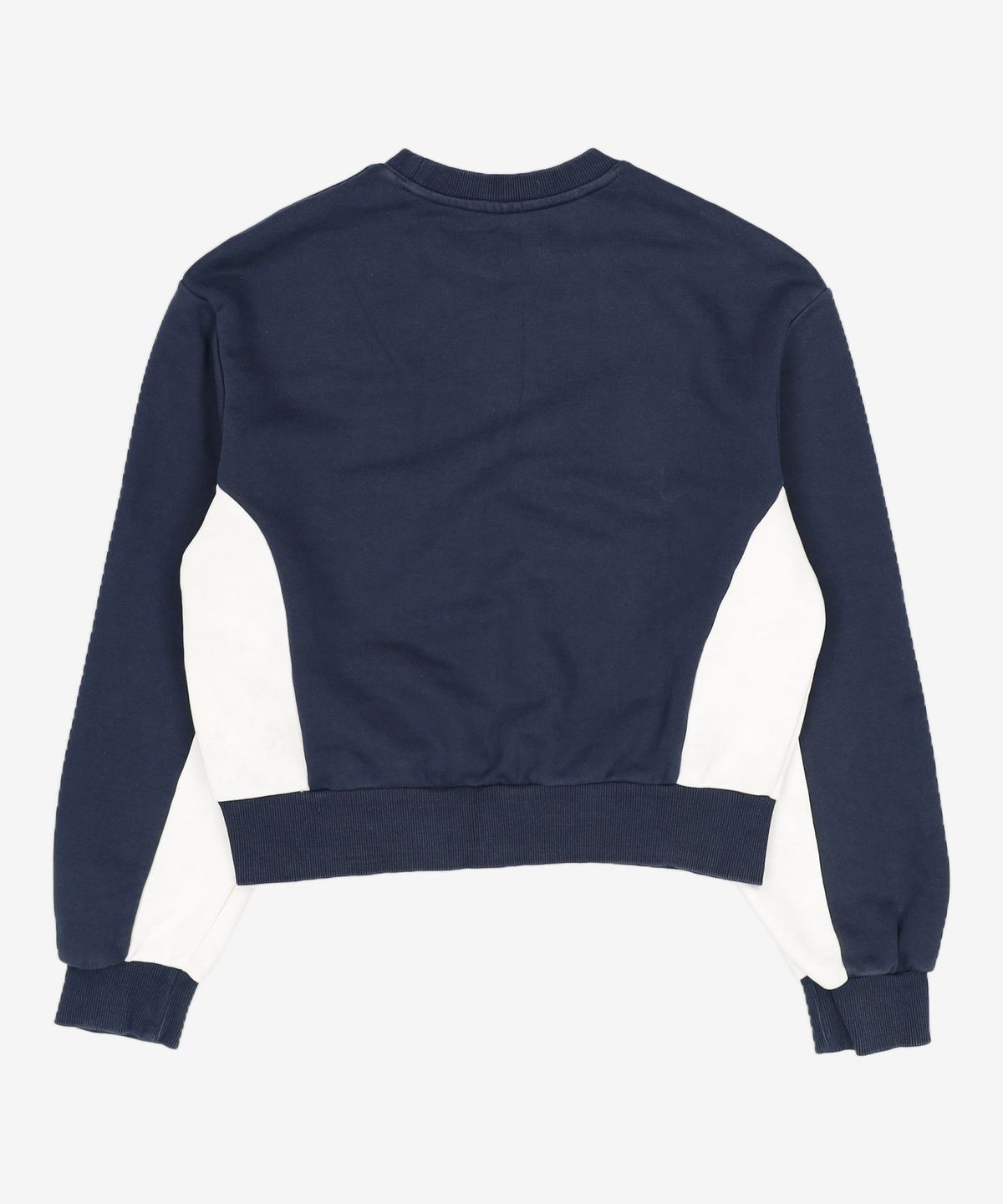 비전스트릿웨어(VISION STREETWEAR) VSW Crop Football Crewneck Navy FREE