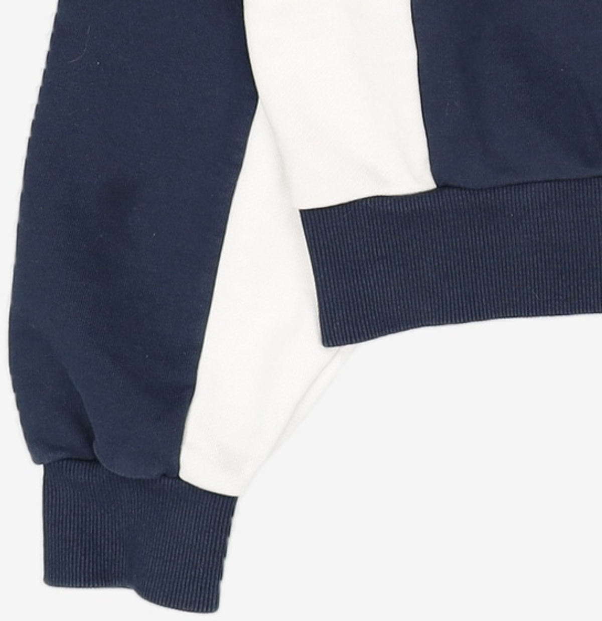 비전스트릿웨어(VISION STREETWEAR) VSW Crop Football Crewneck Navy FREE