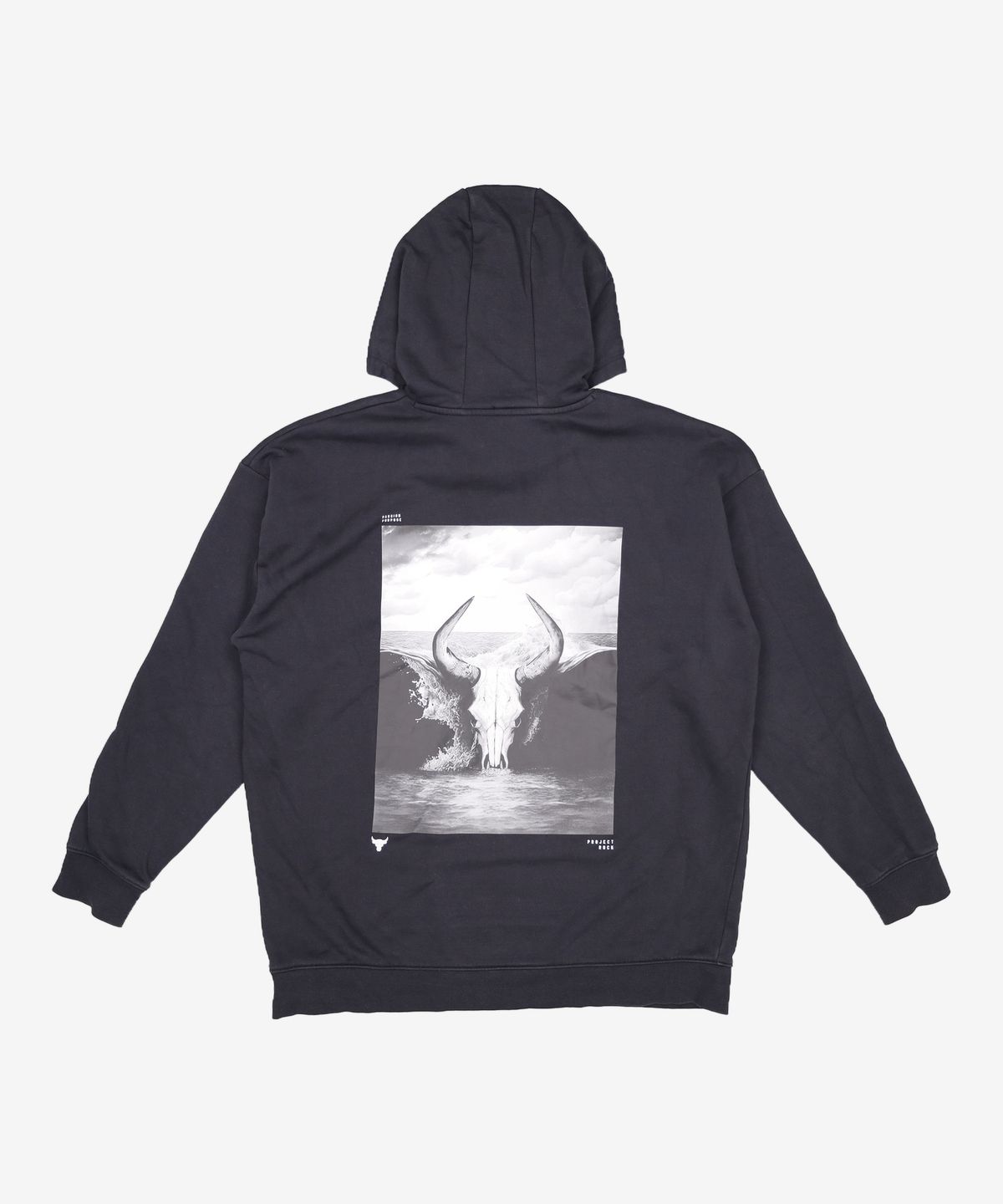 언더아머(UNDERARMOUR) 프로젝트 락 아이콘 플리스 후디 1386882-001 XXXL