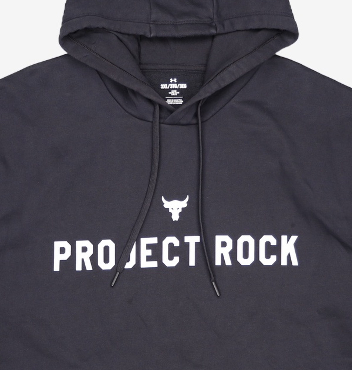 언더아머(UNDERARMOUR) 프로젝트 락 아이콘 플리스 후디 1386882-001 XXXL