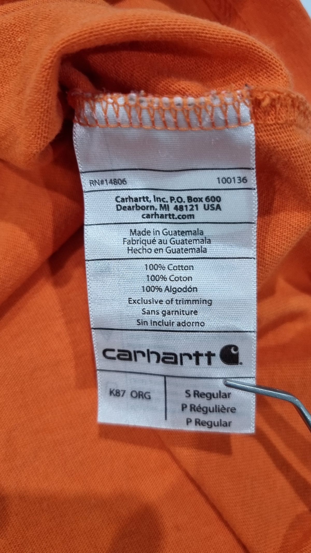 칼하트(CARHARTT) 반소매 티셔츠 S