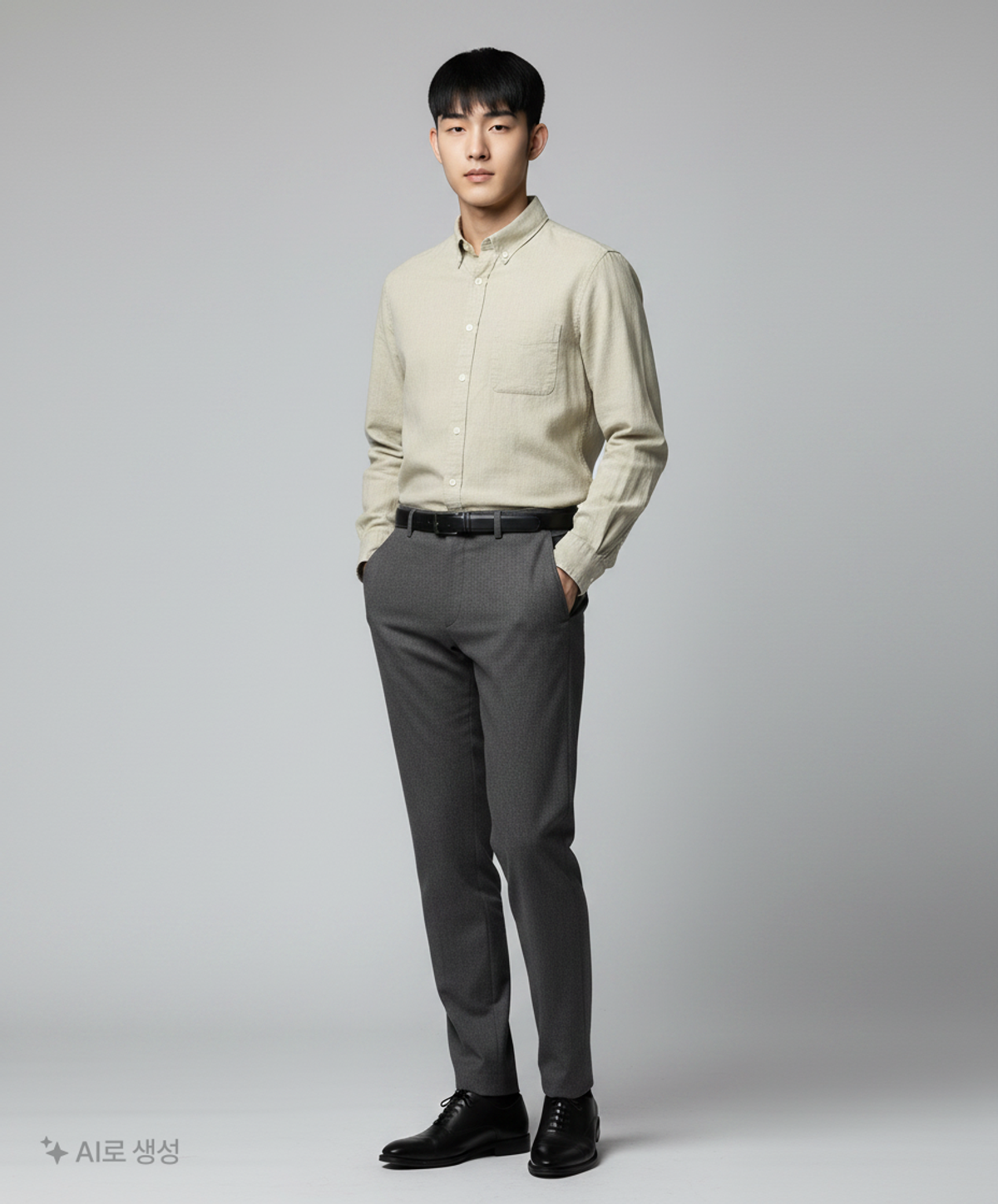 폴햄(POLHAM) 캐주얼 셔츠 L