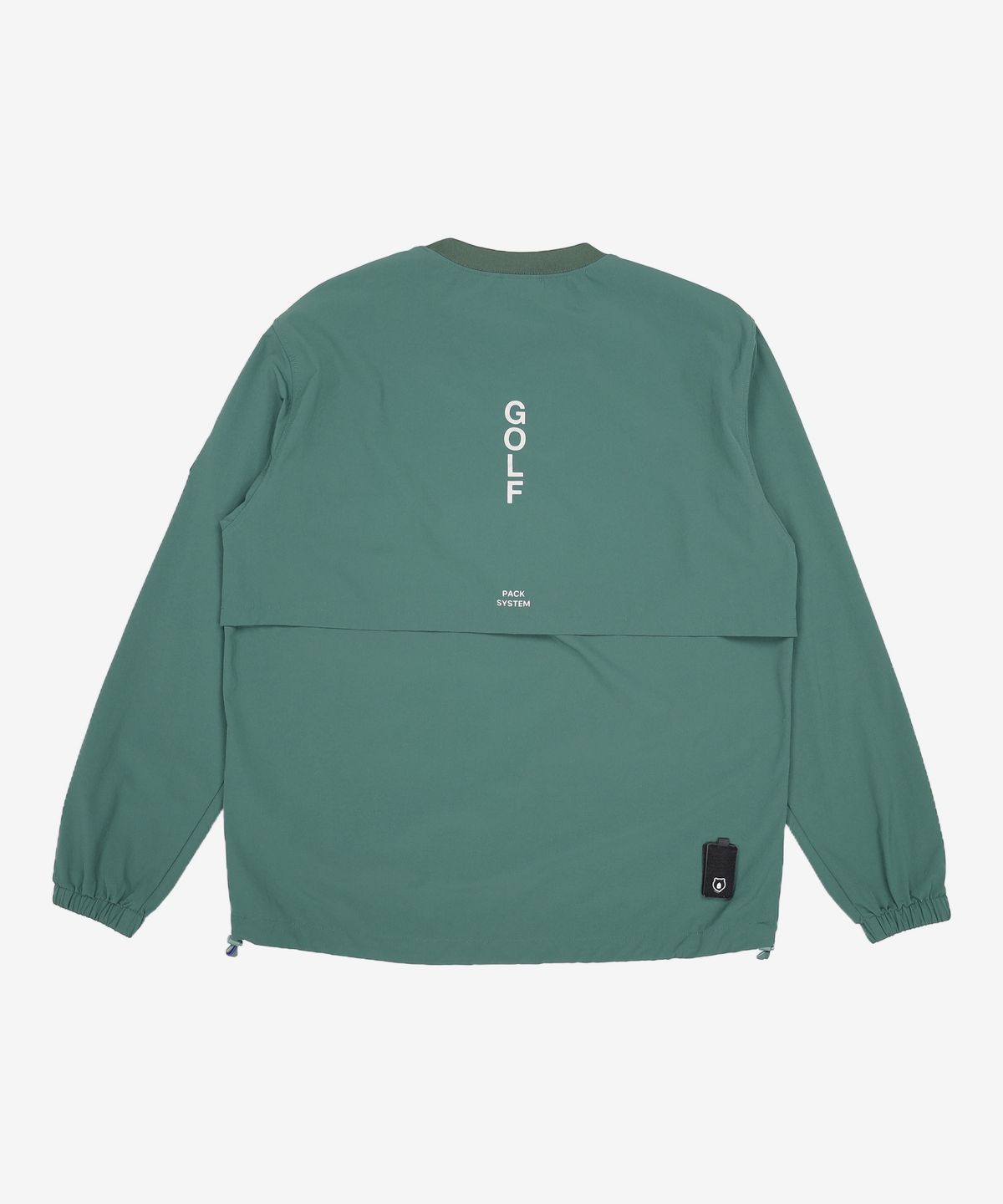 골든베어(GOLDEN BEAR) Vented Back Nylon Stretch Woven Sweatshirt_L4TAM22081GRX M